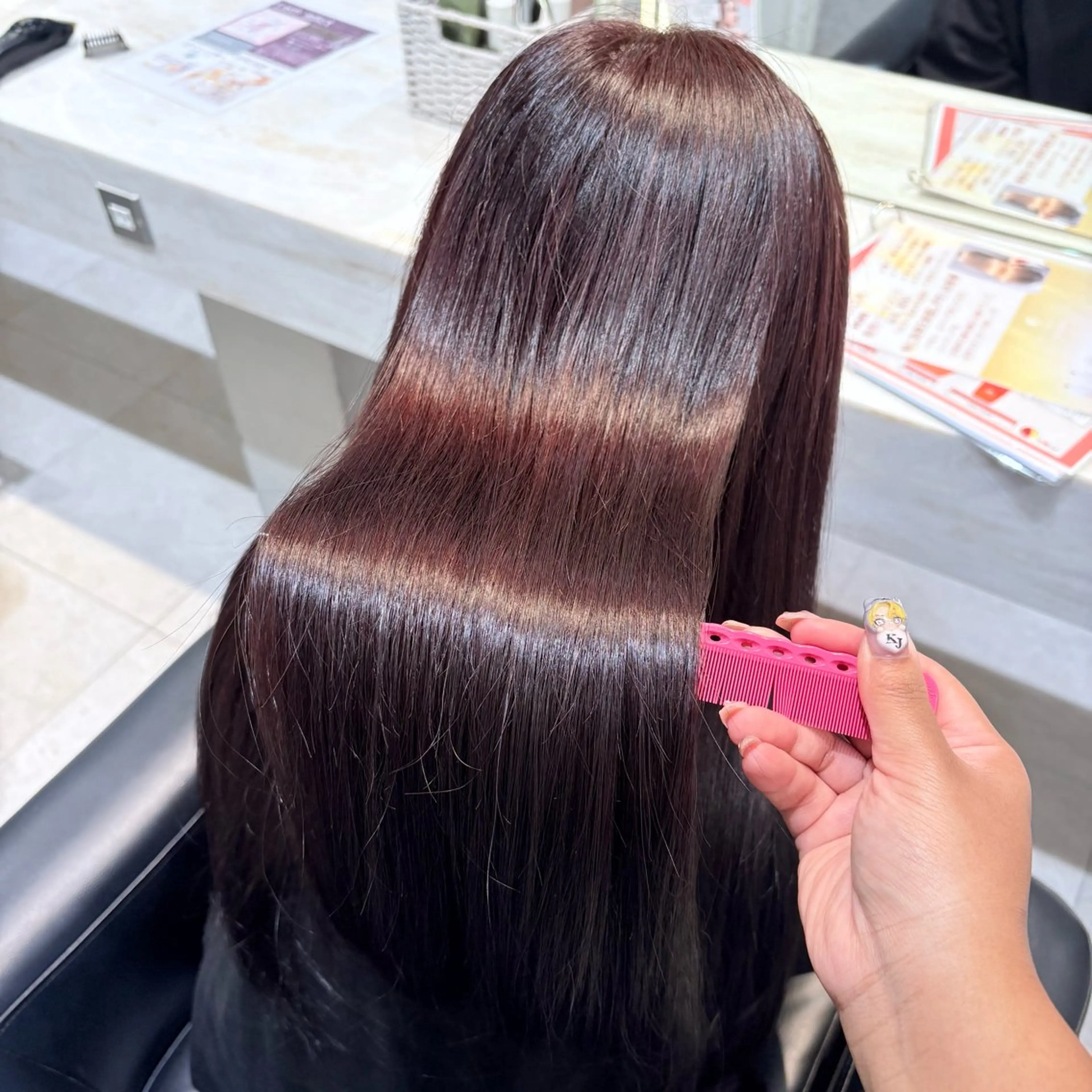 ロング カラー カット ヘアカラー トリートメント 艶髪/柔らかカラー /アレンジ🪞あまにのヘアスタイル