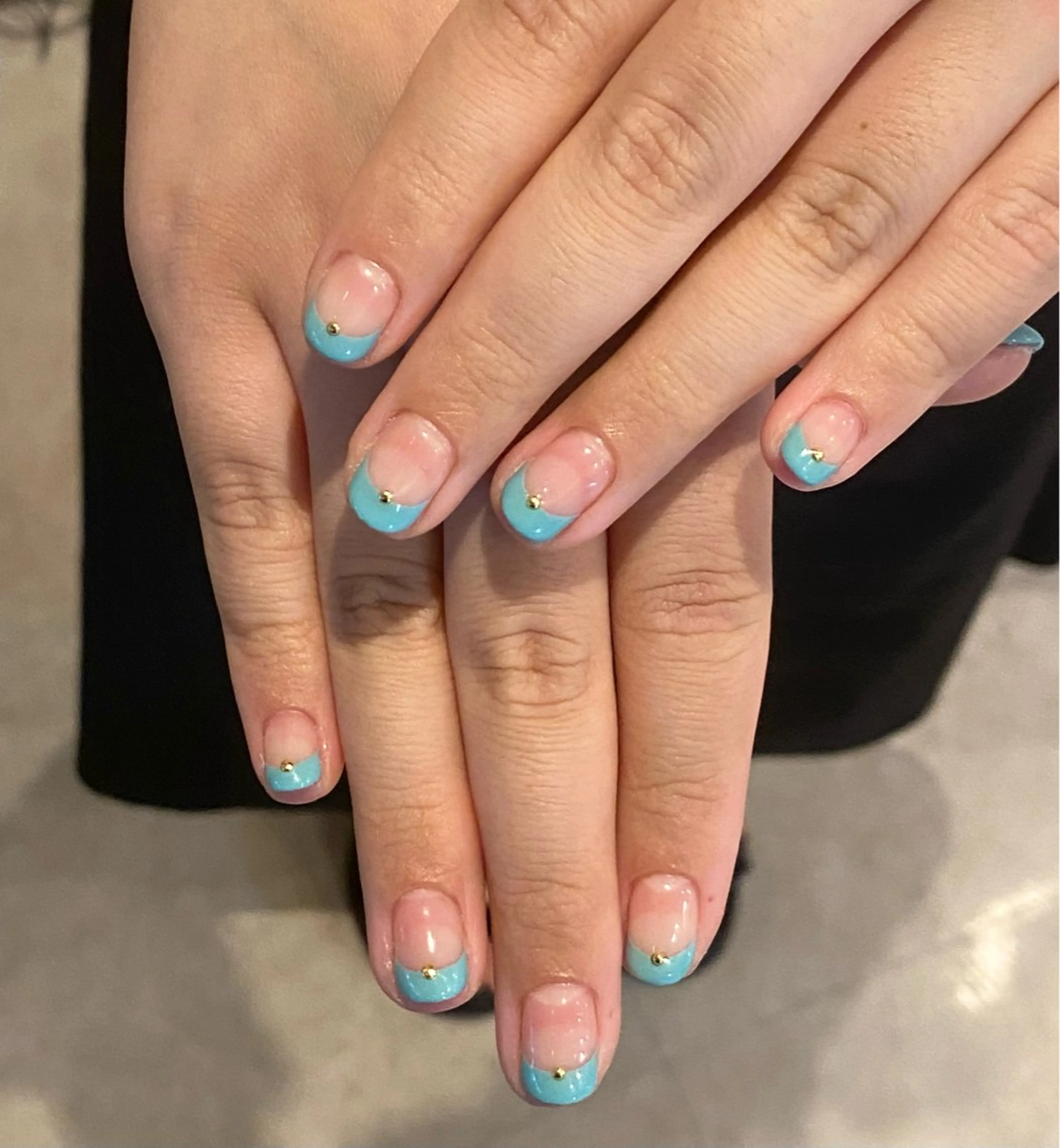 ネイル フレンチネイル nail salon Vian YUIのネイルデザイン
