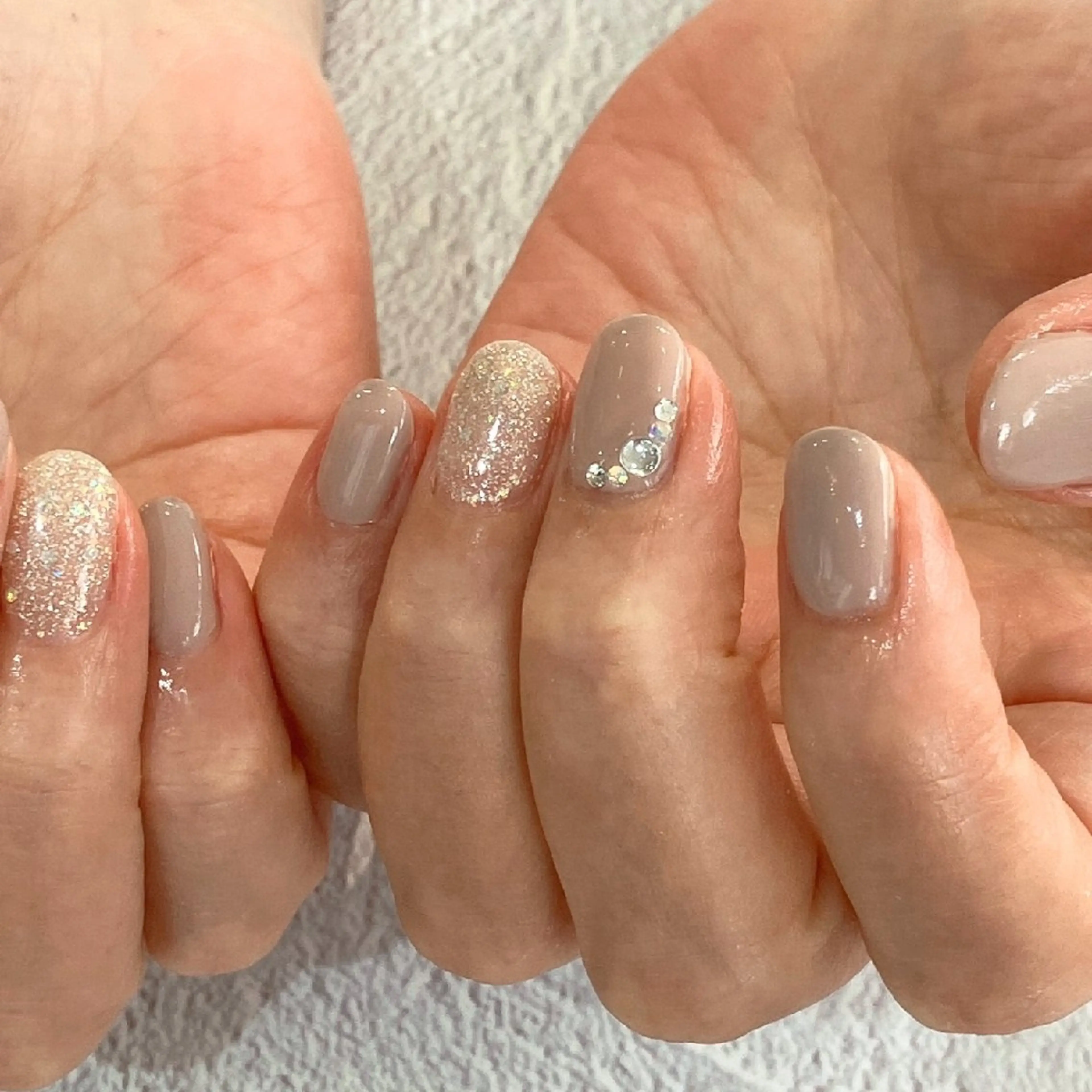 ネイル オフィスネイル シンプルネイル felicita服部店所属・felicita fumi♡のネイルデザイン