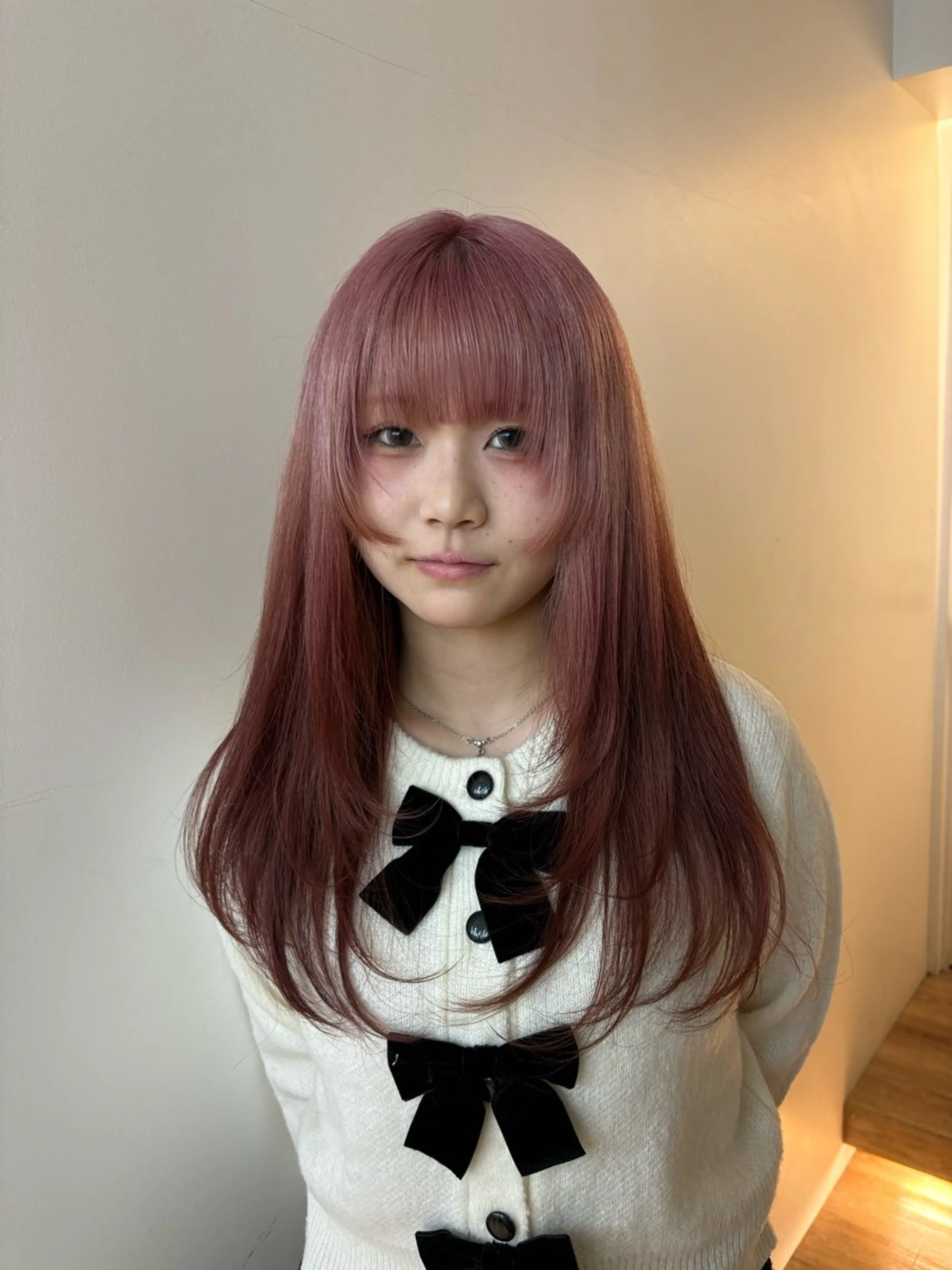 ロング カラー ヘアカラー トリートメント 暖色color 🎀Hiroka🎀のヘアスタイル