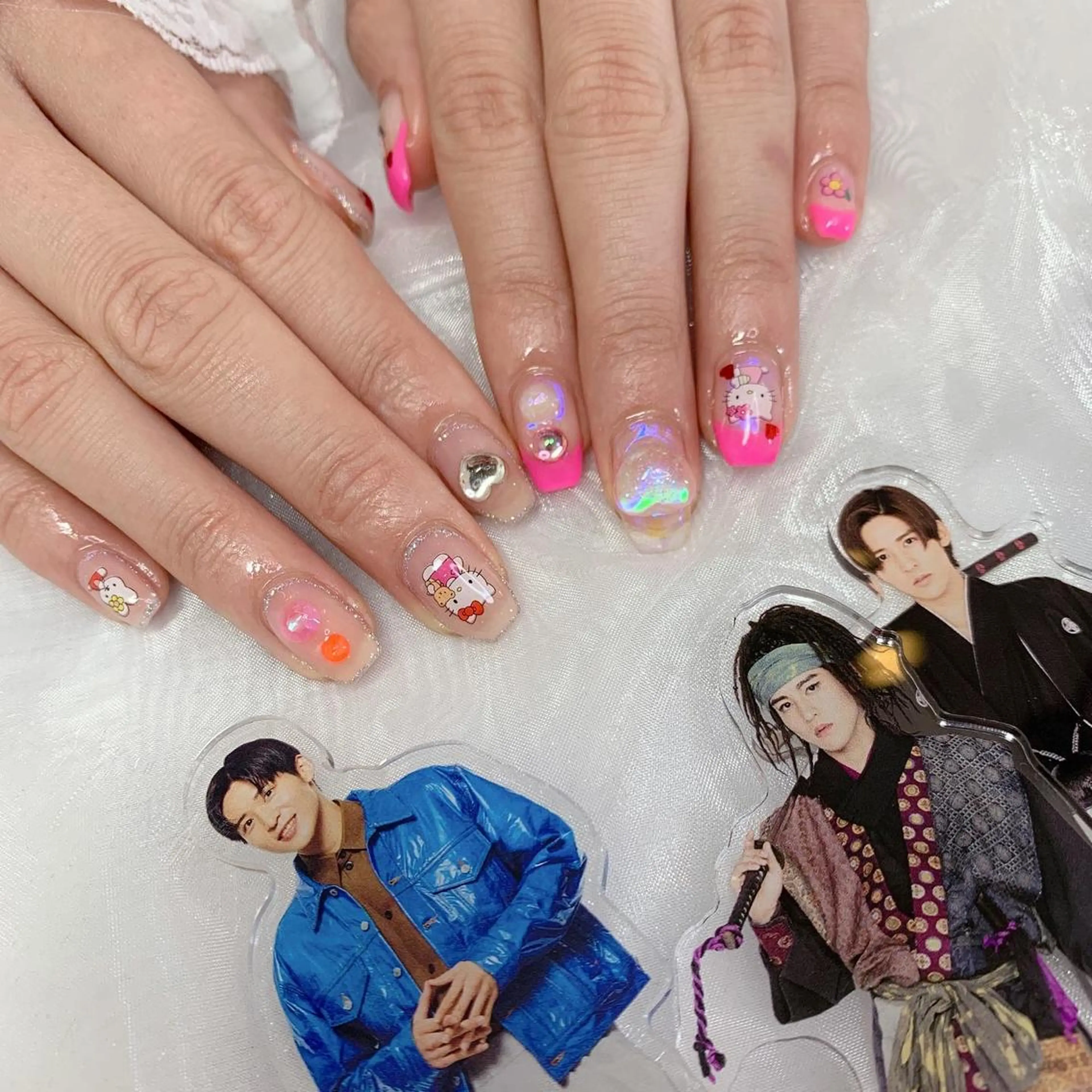 ネイル ハンドネイル La neige* yuki 🥯🍑のネイルデザイン