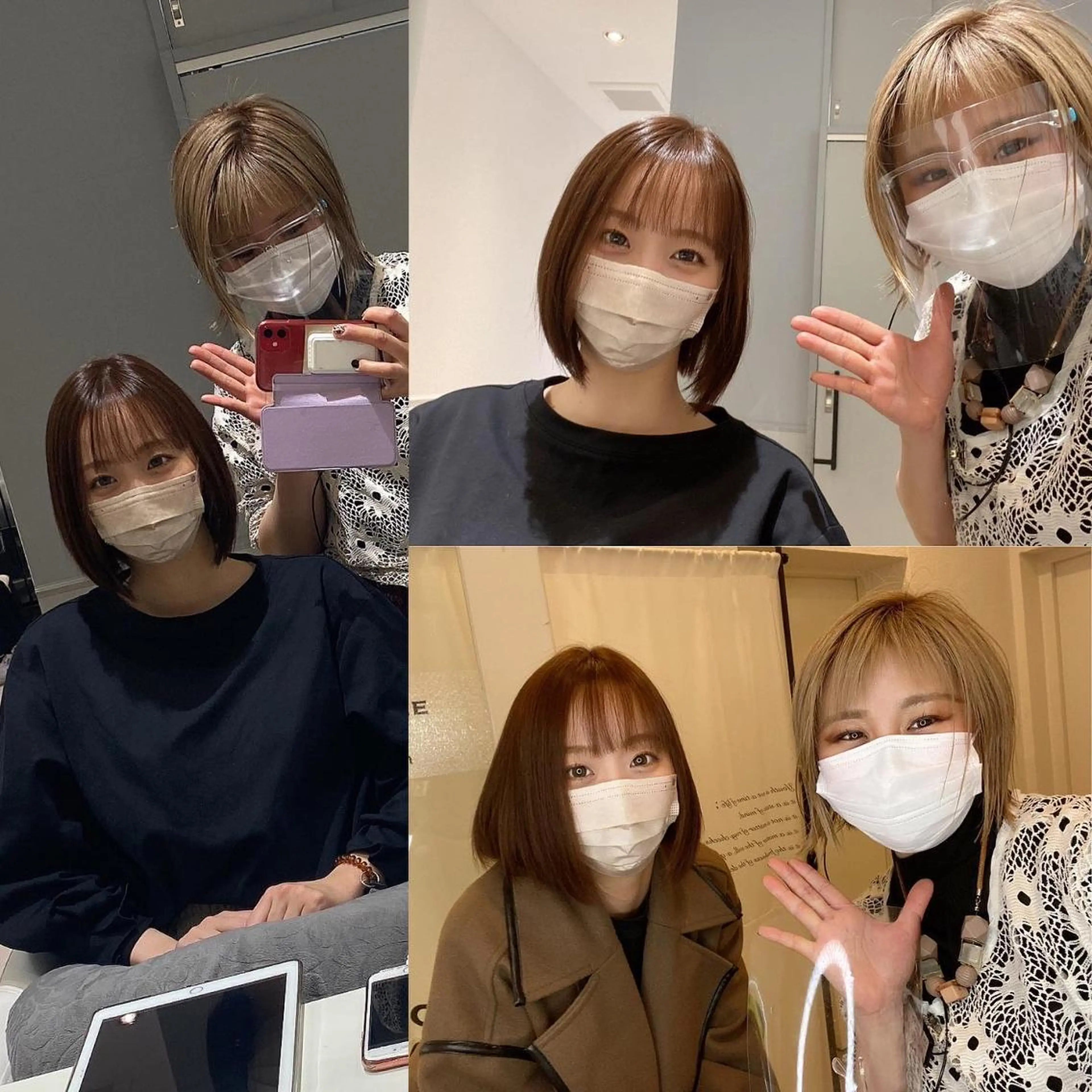 ショート カラー メンズ キッズ ショートボブ 子どものヘアアレンジ メンズショート ボブ ショートヘア ショート、ボブなら お任せ❤️石川由美のヘアスタイル