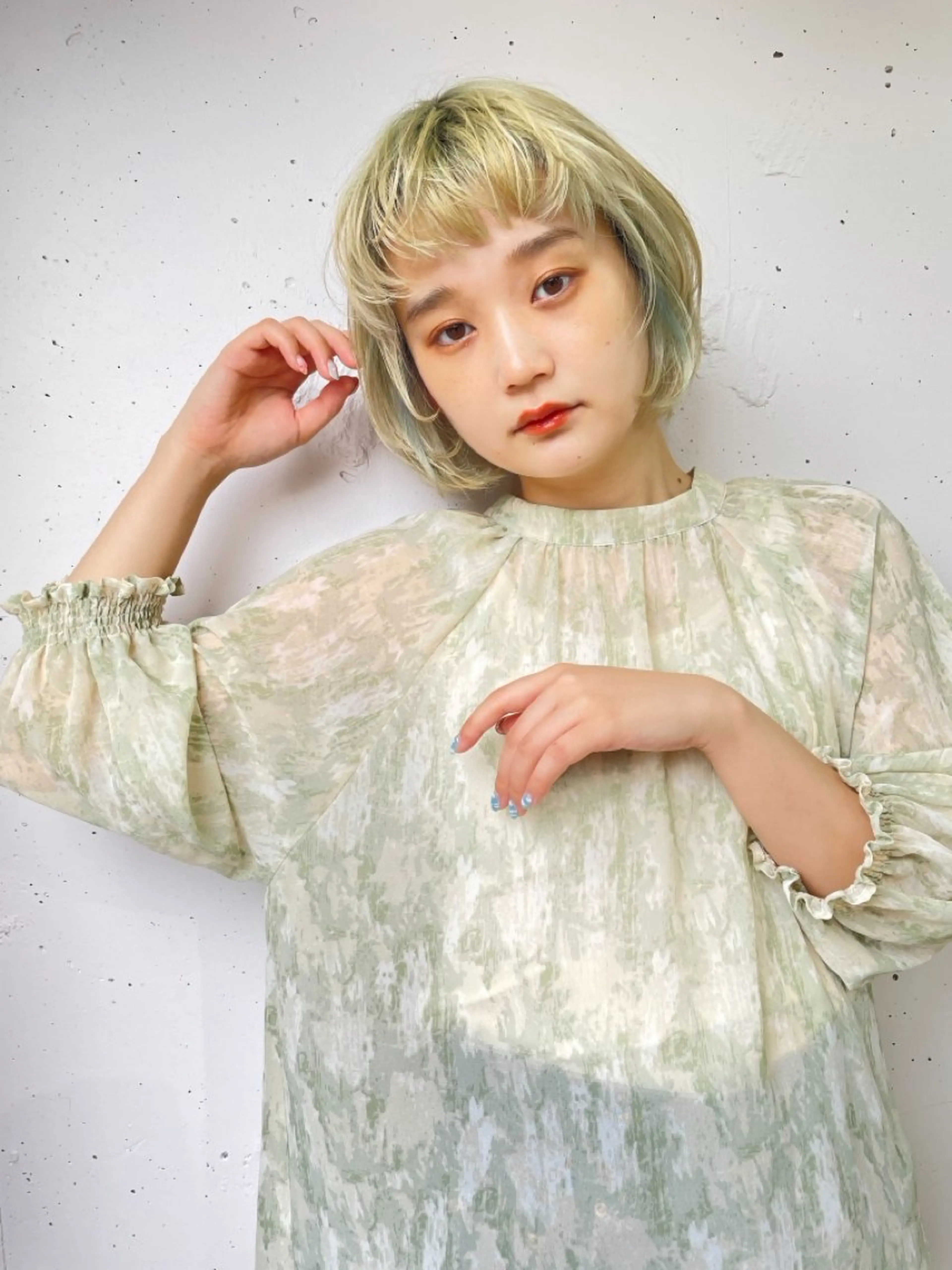 ショート 💫ハイトーンボブ/ HARU💫のヘアスタイル