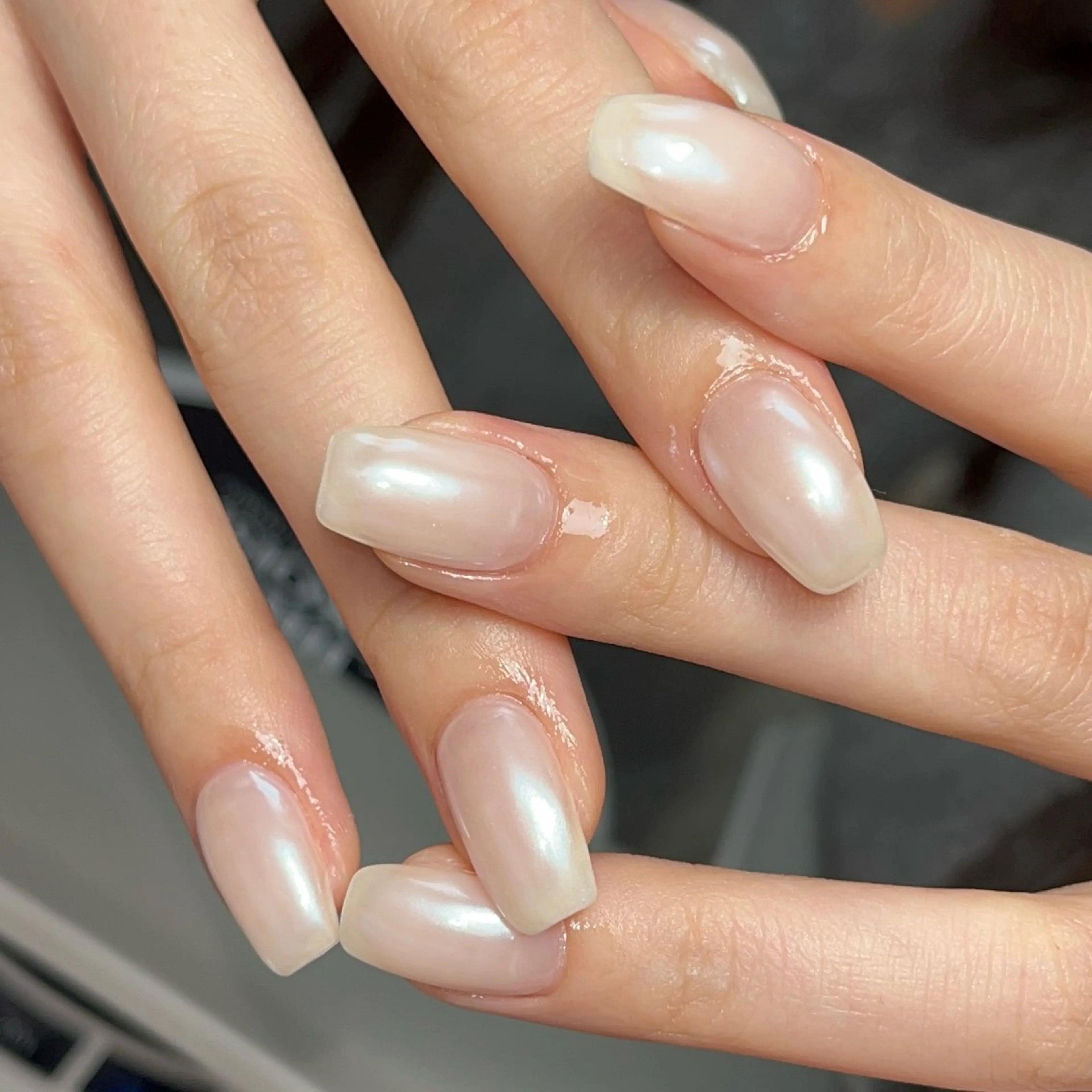ネイル ホワイト ハンドネイル janma.nail ✳︎akiのネイルデザイン
