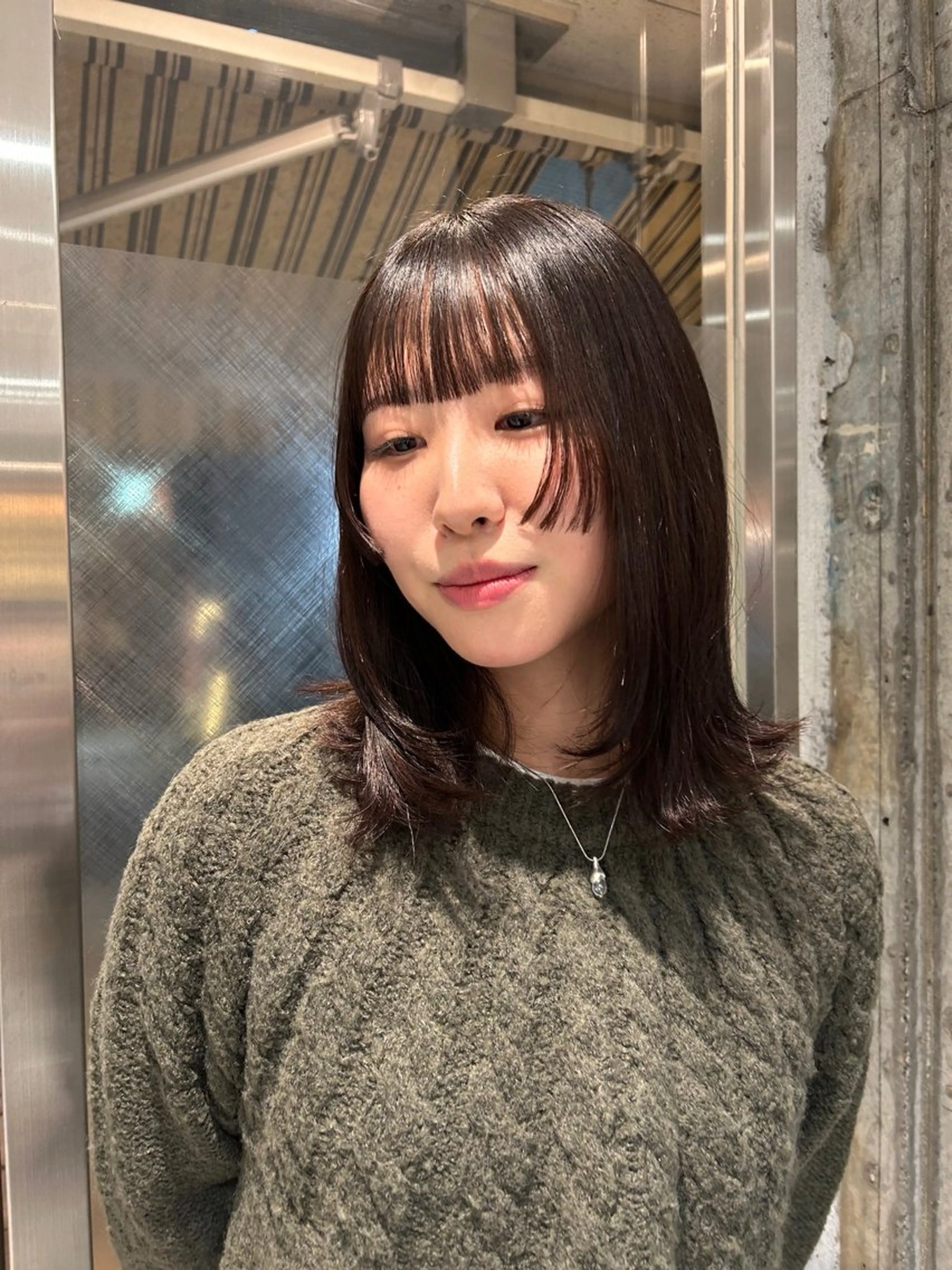 ミディアム 🦖ハイトーン/ボブ /MOEKA🦕のヘアスタイル