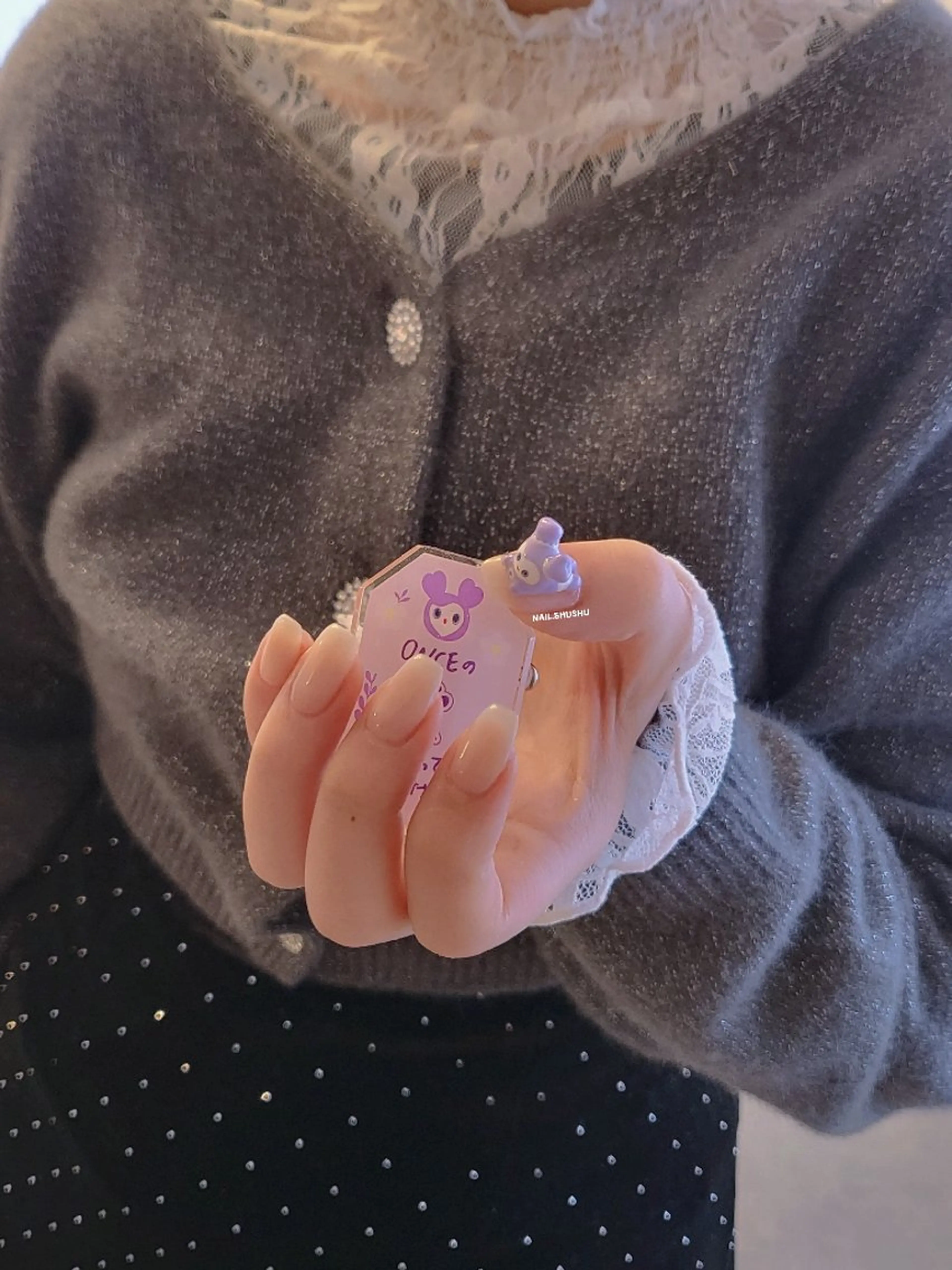 ネイル ハンドネイル 3dパーツ/流行り 👧shushu❤️のネイルデザイン