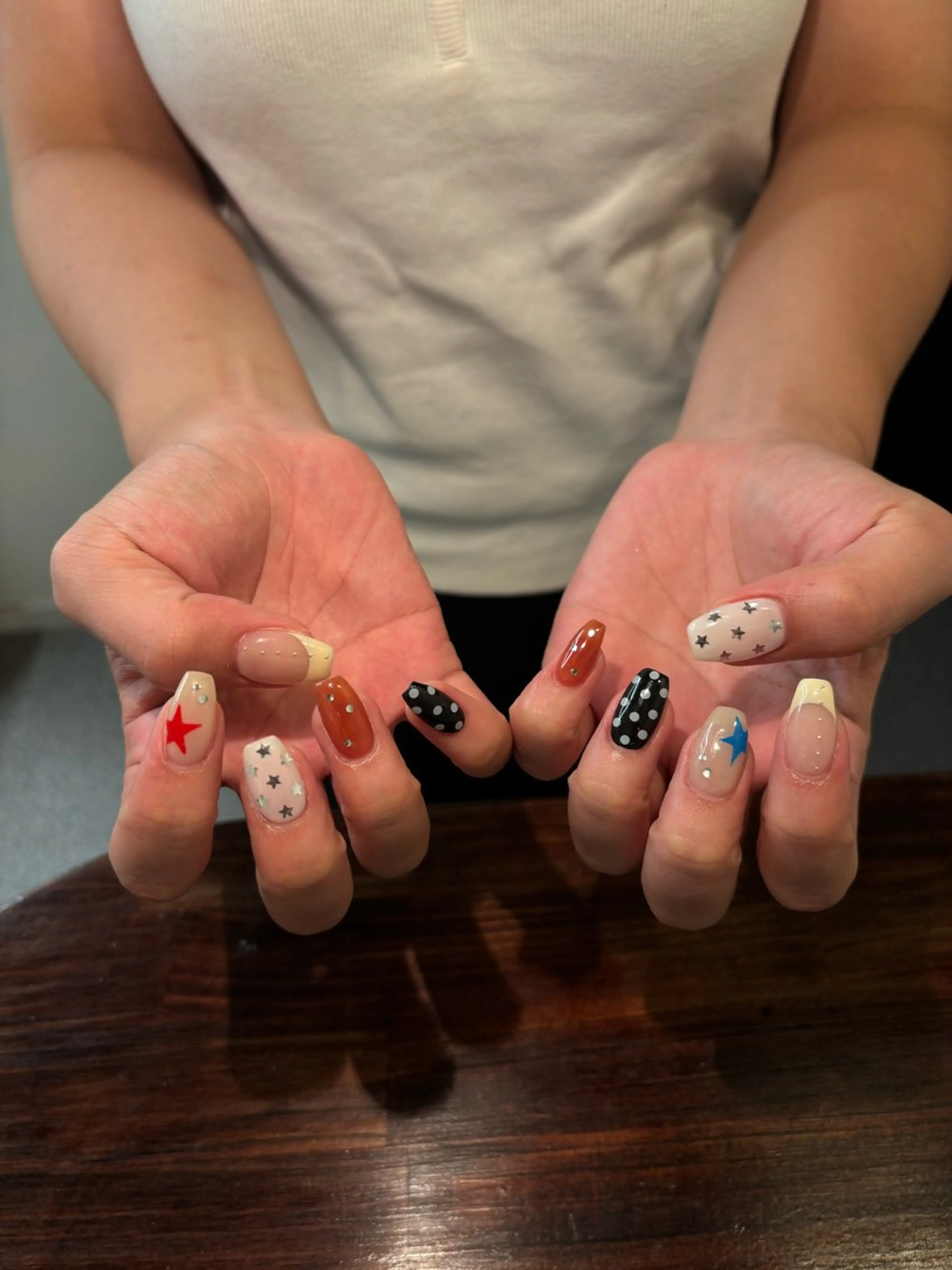 8/22限定オフ込みハンド10本アート🎀の写真