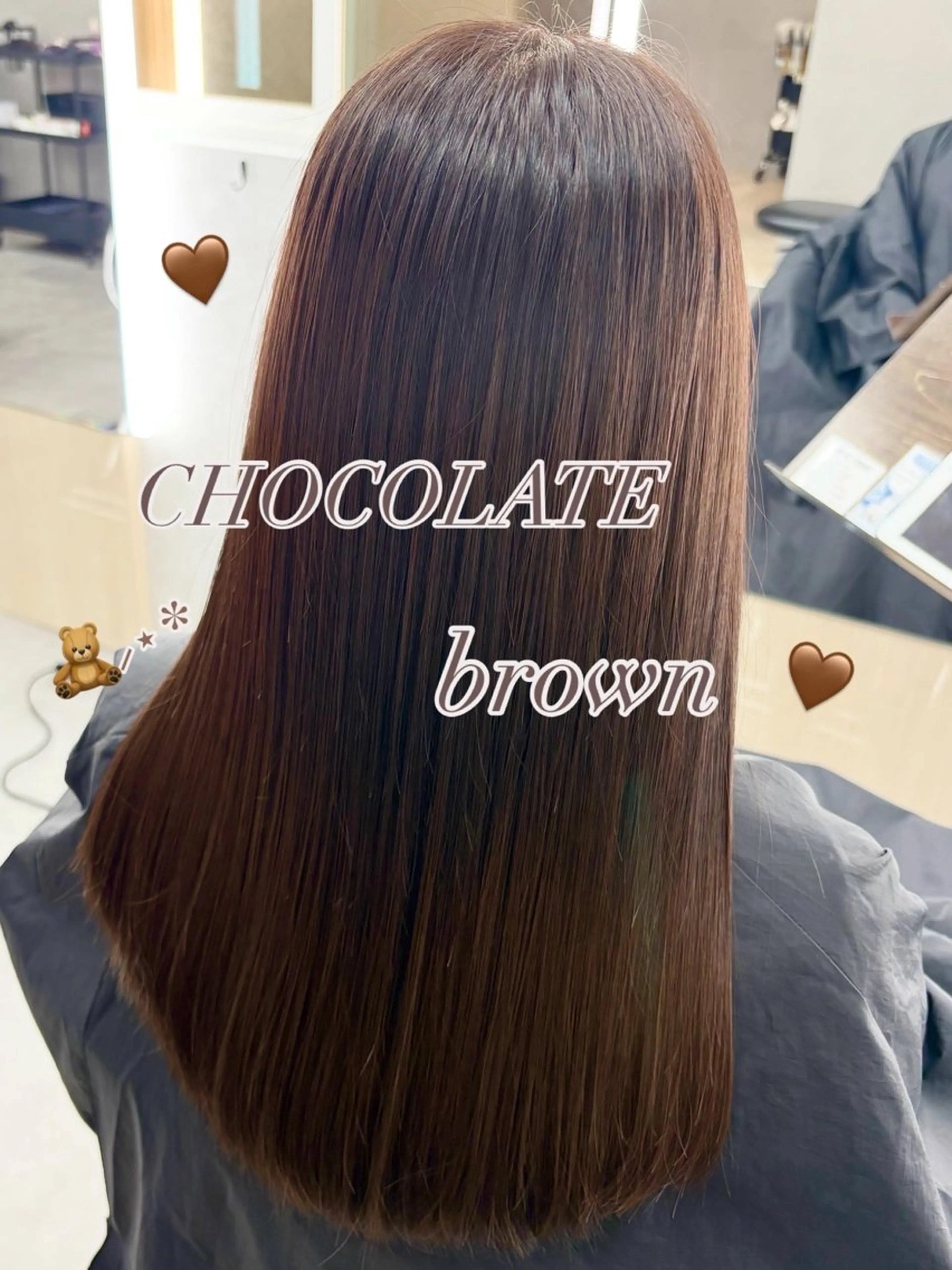 ロング ヘアカラー トリートメント 森 美夕🎀.⋆/ 横浜 ☪︎*｡のヘアスタイル