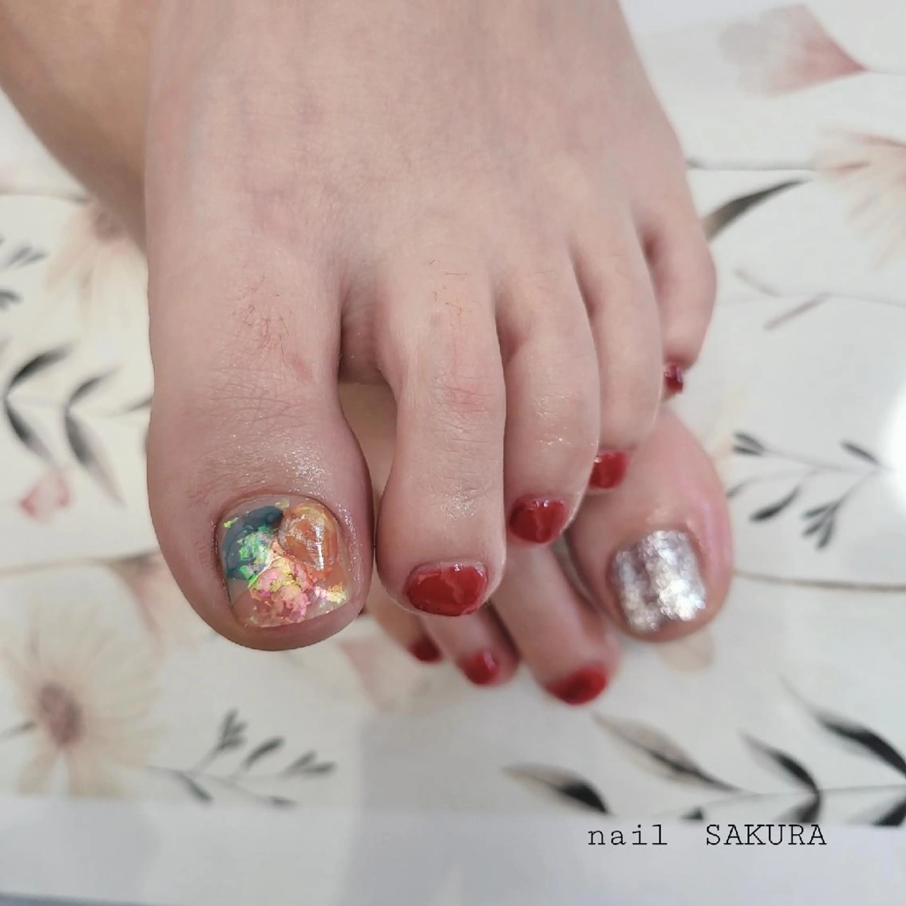 ネイル フットネイル nailSAKURA 🌸爪の美容室のネイルデザイン