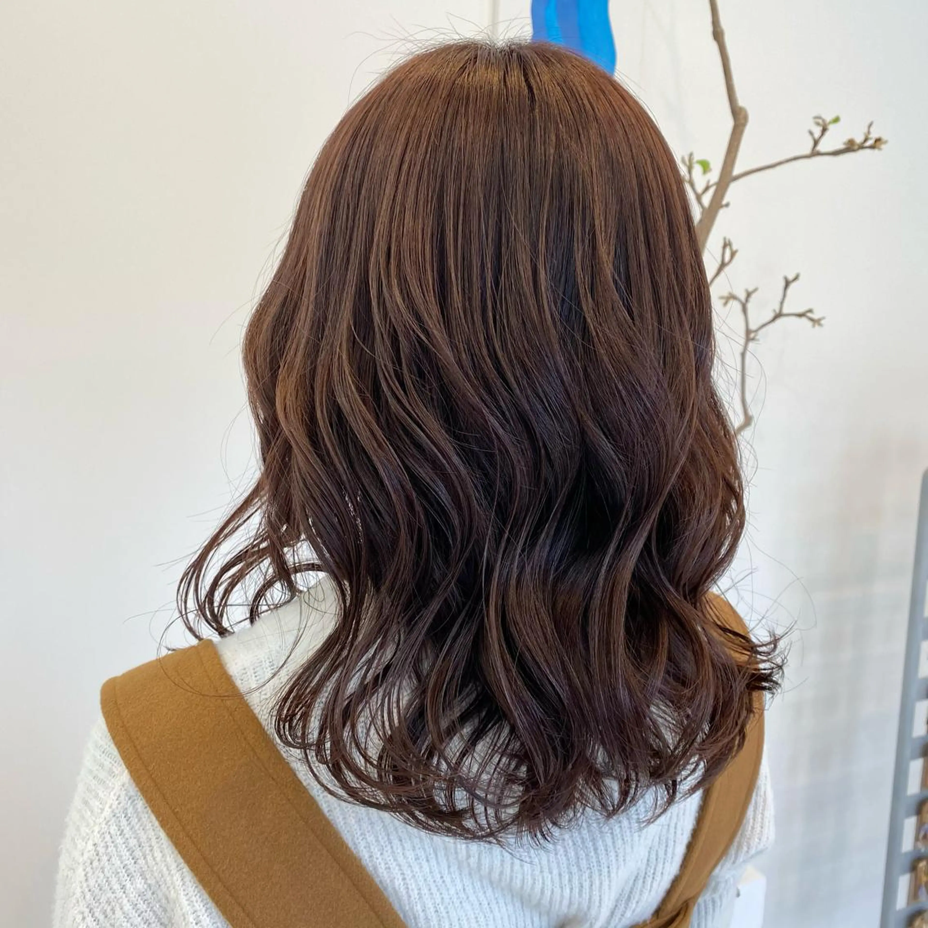 セミロング カラー ブラウンカラー カット ヘアカラー 【GUK】 🌻RINA🌻のヘアスタイル