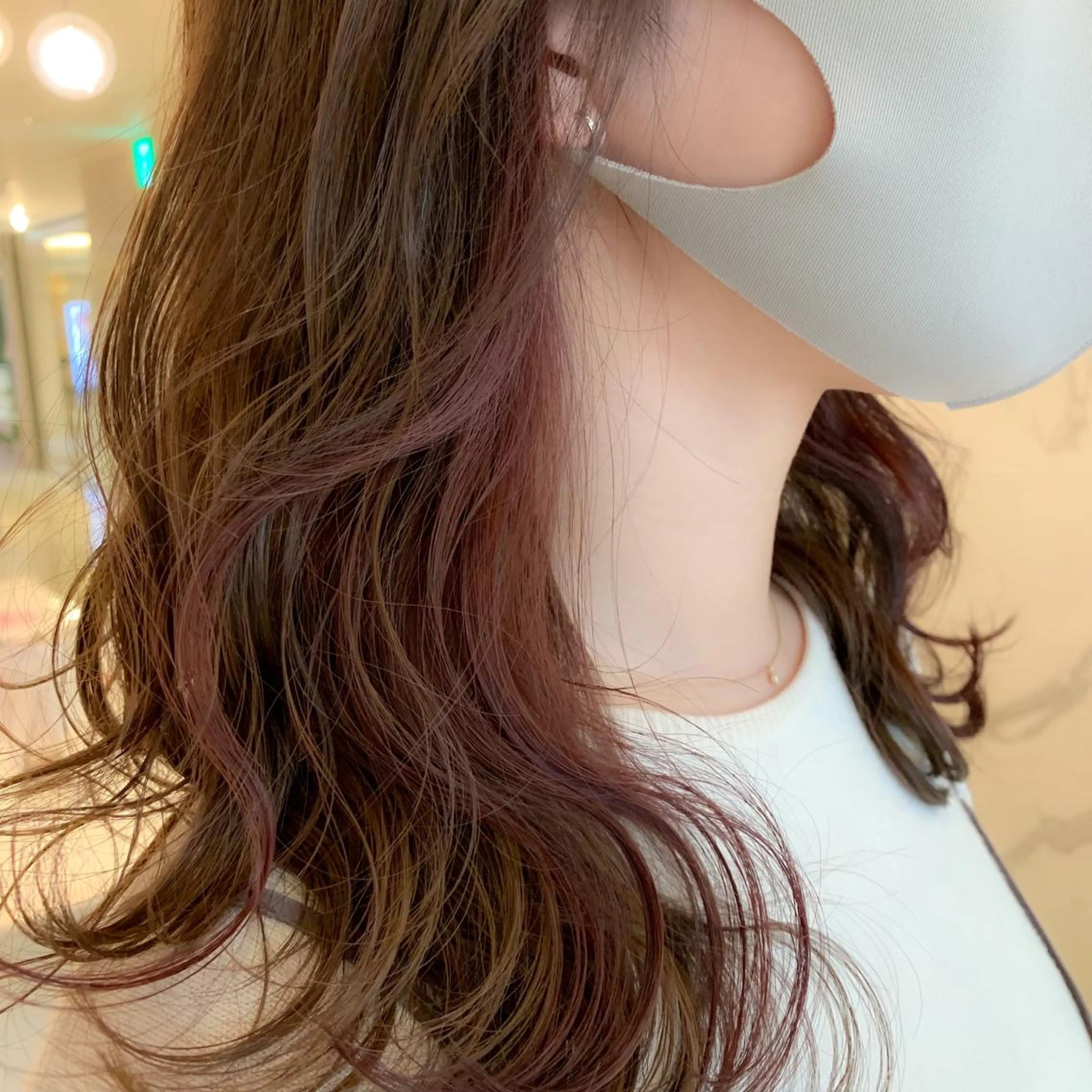 セミロング 髪質改善IENA店長 小泉拓のヘアスタイル