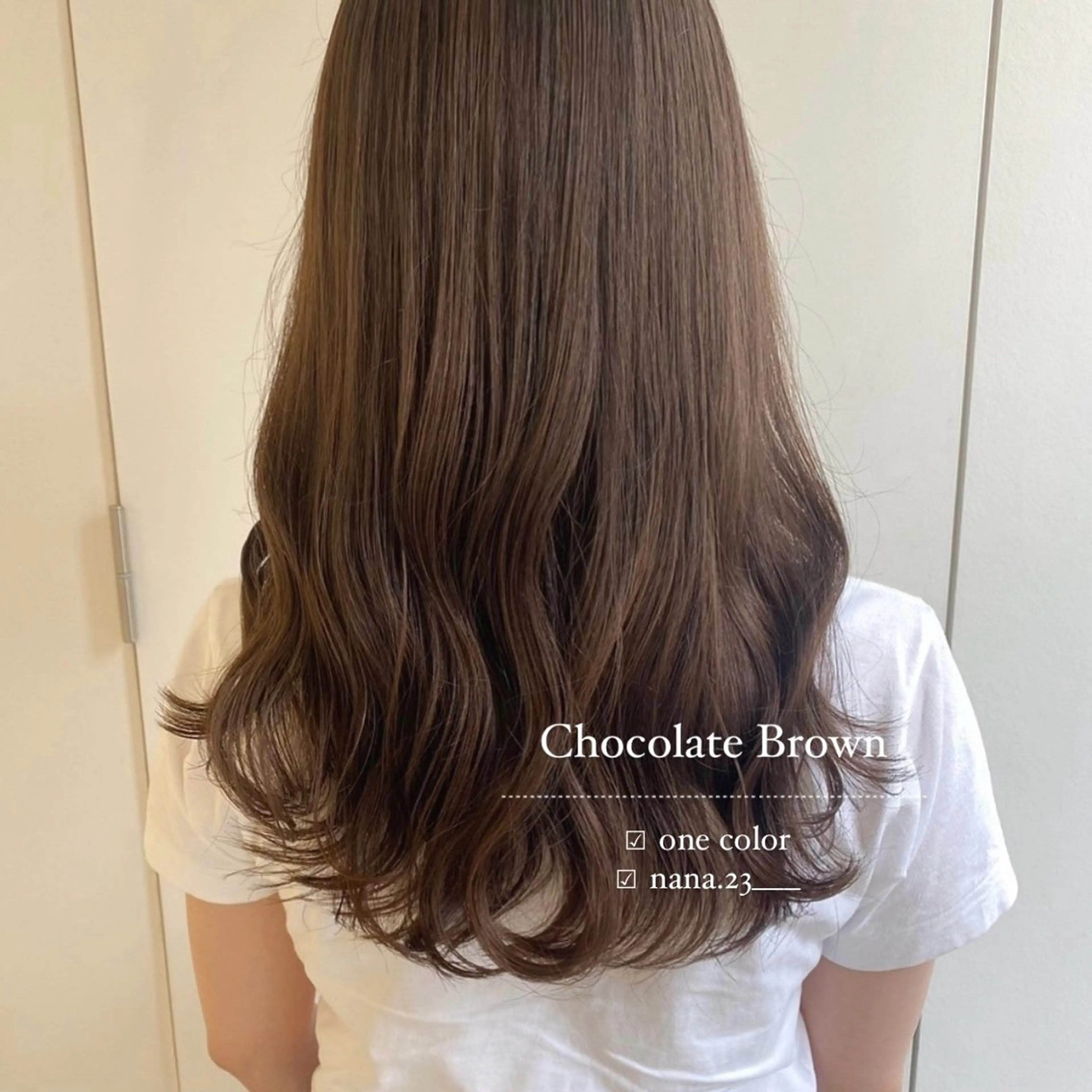 カラー ブラウンカラー ParveMix￤ 出石 菜々🥂のヘアスタイル