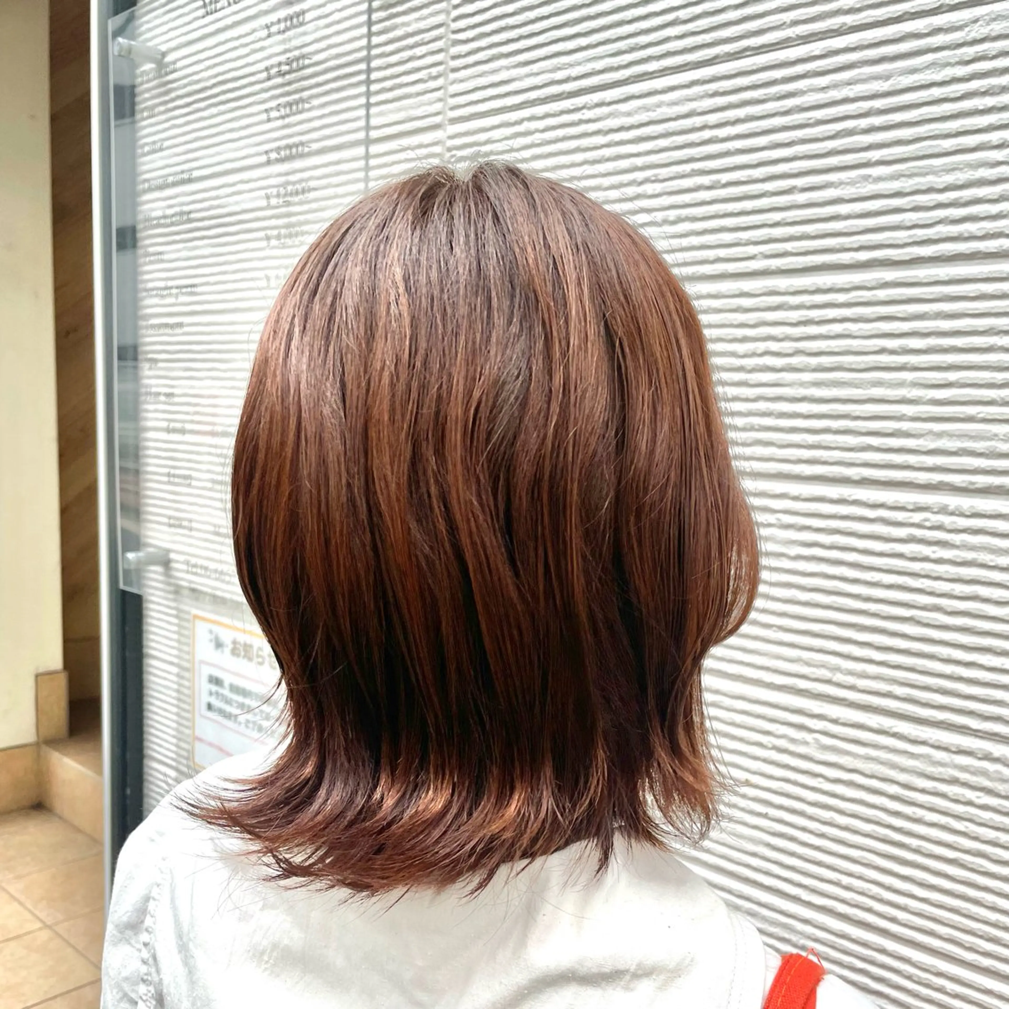 ミディアム 💛FERIAあべの 永川さやか💛のヘアスタイル