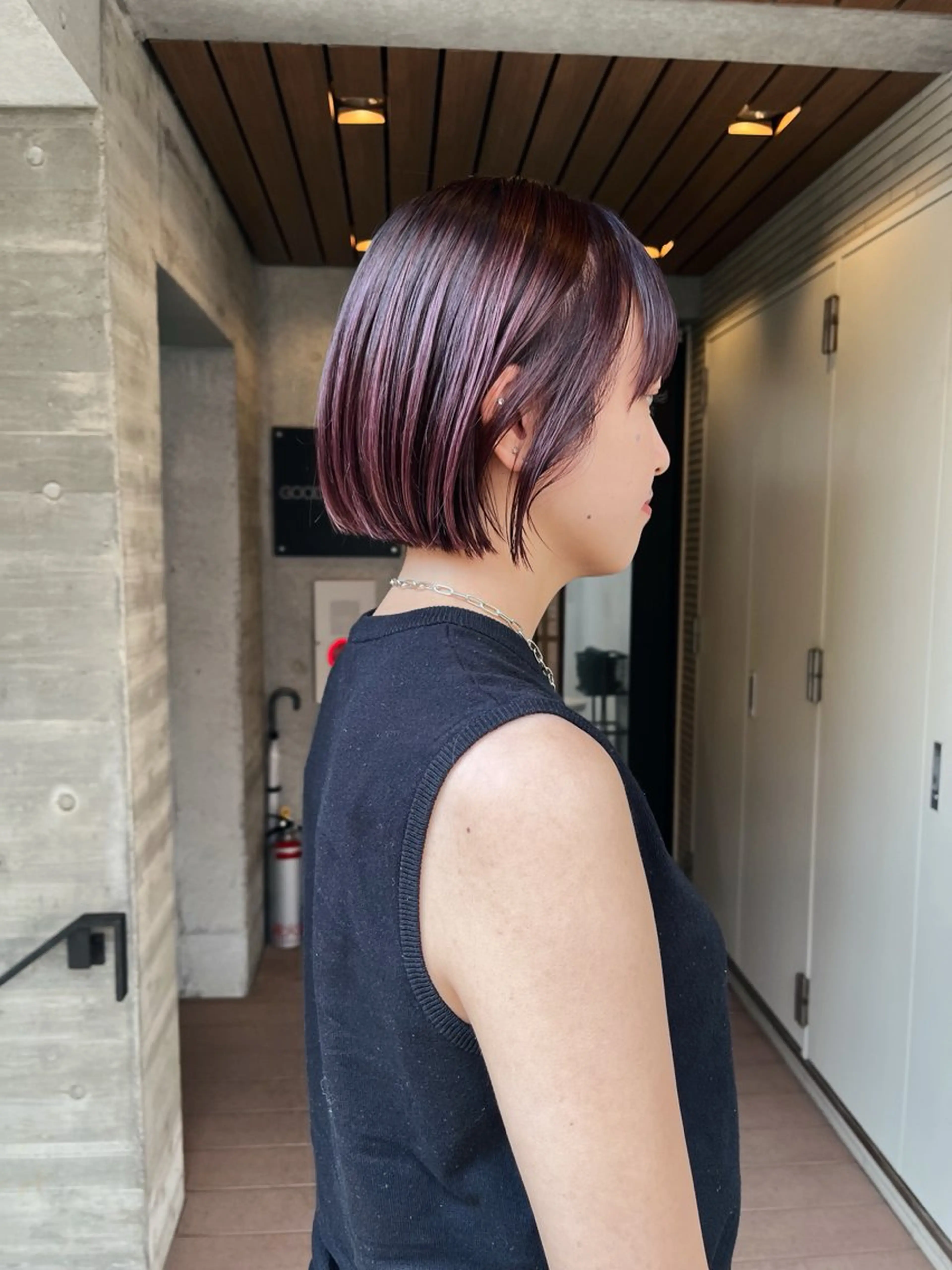 ショート カラー 暖色/パーマ 🌼クニトウメイのヘアスタイル