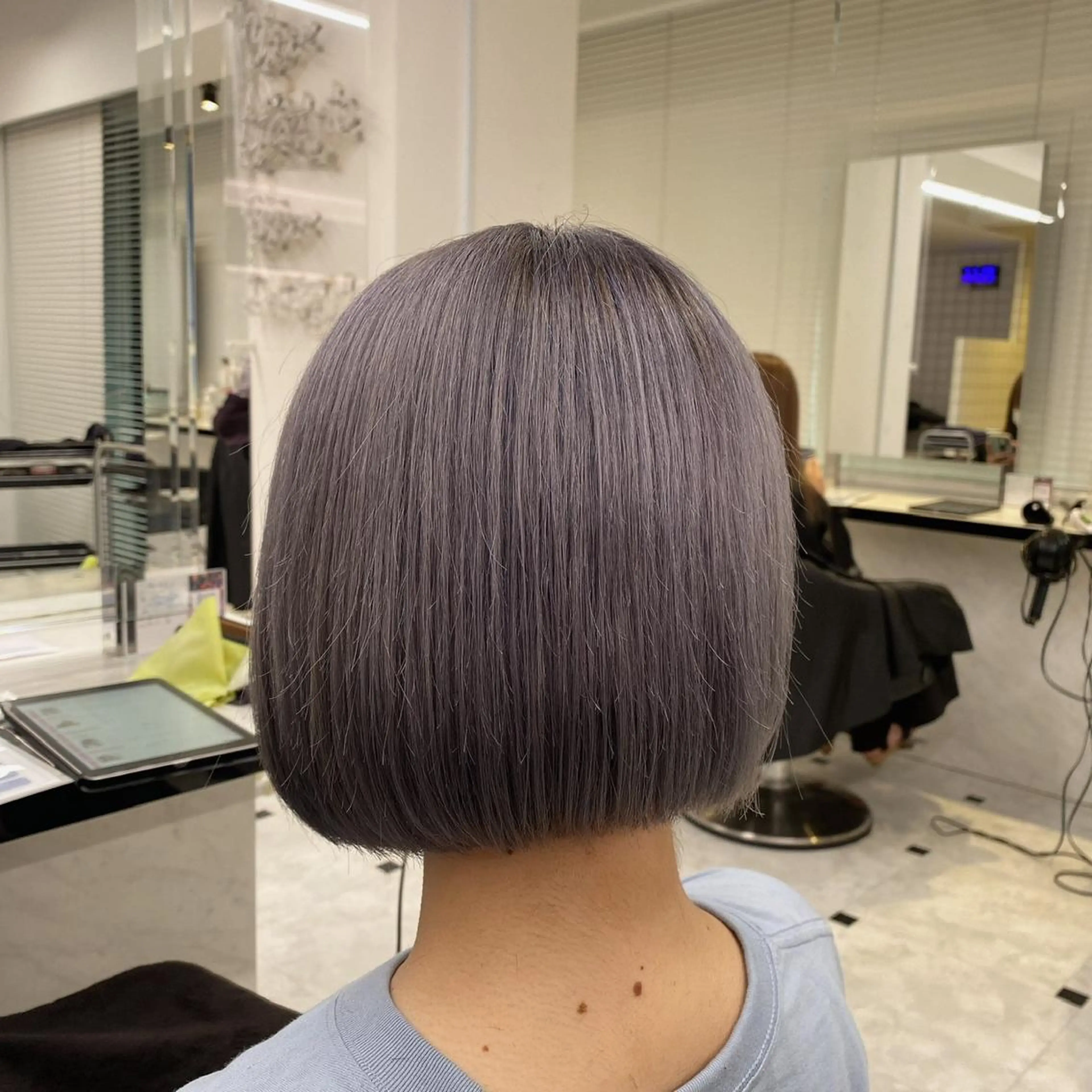 透明感ベージュカラー ♡上野♡AIのヘアスタイル