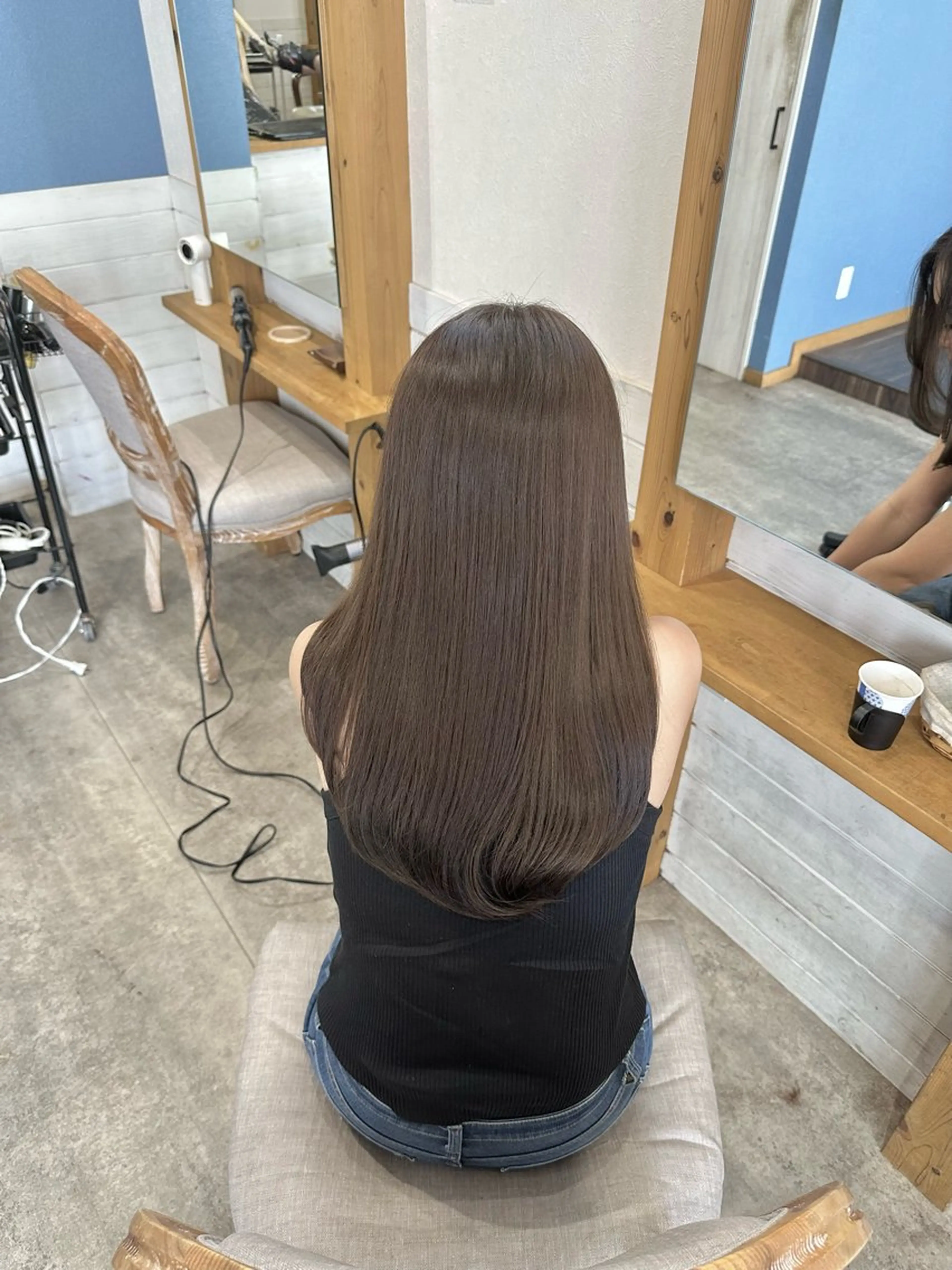 ロング カット ヘアカラー トリートメント ハイクオリティカラー /kizunaのヘアスタイル
