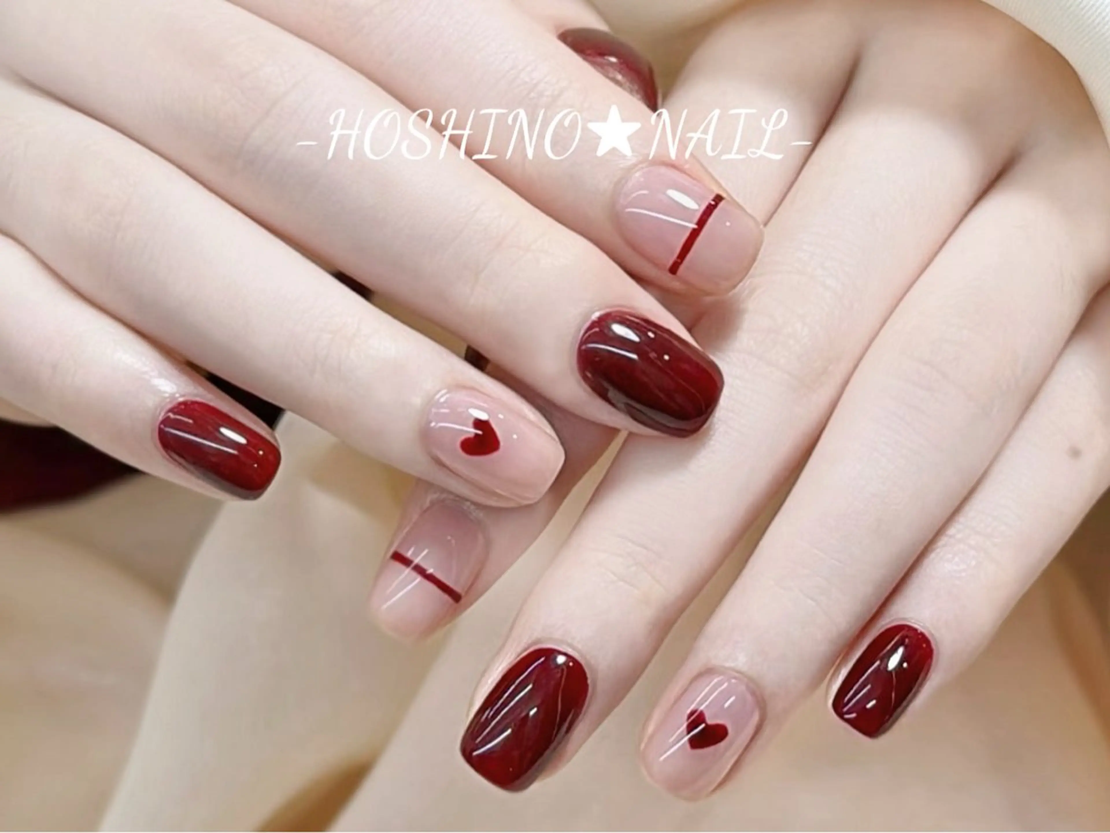 ネイル オーロラネイル チークネイル ドット フットネイル フレンチネイル ハンドネイル ★HOSHINO NAIL★新宿店のネイルデザイン