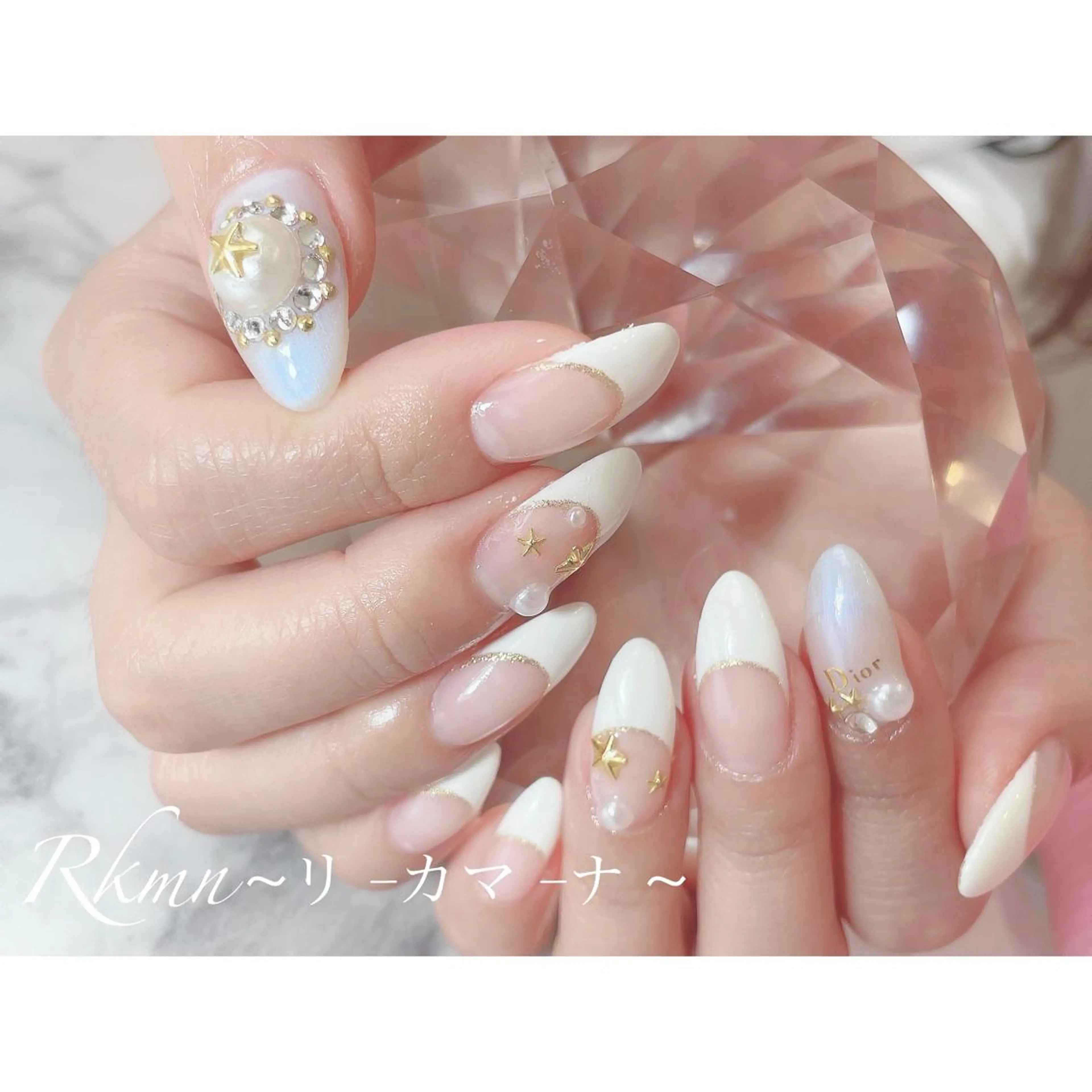 ネイル アートネイル フレンチネイル ジェルネイル グラデーション シンプルネイル ハンドネイル フットネイル ハンドケア Rkmn ~リ-カマ-ナ~のネイルデザイン