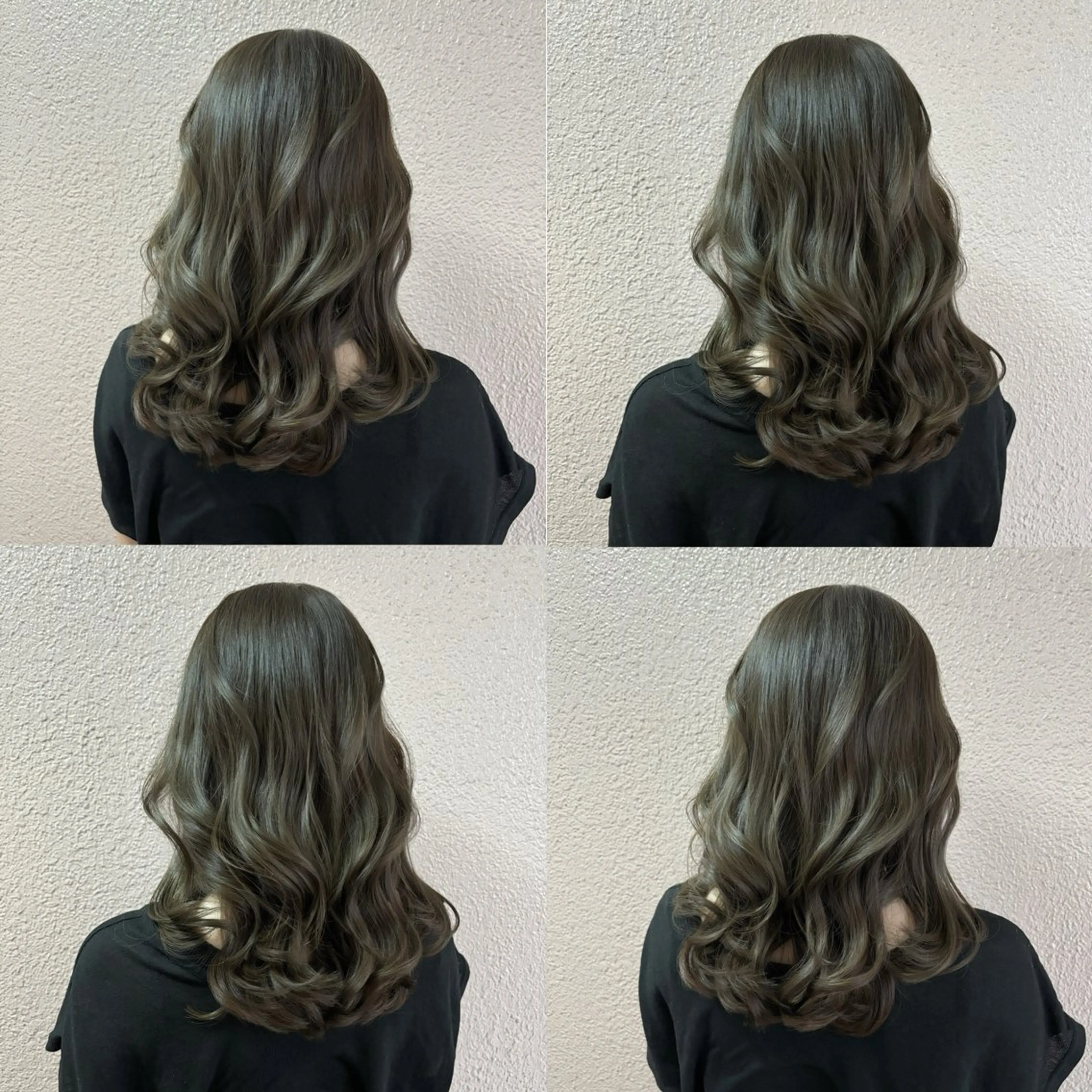 ミディアム カラー カット ヘアカラー トリートメント FiNbyallure 池袋所属・シアカラー×髪質改善 ミニモ限定/浦前翼のヘアスタイル