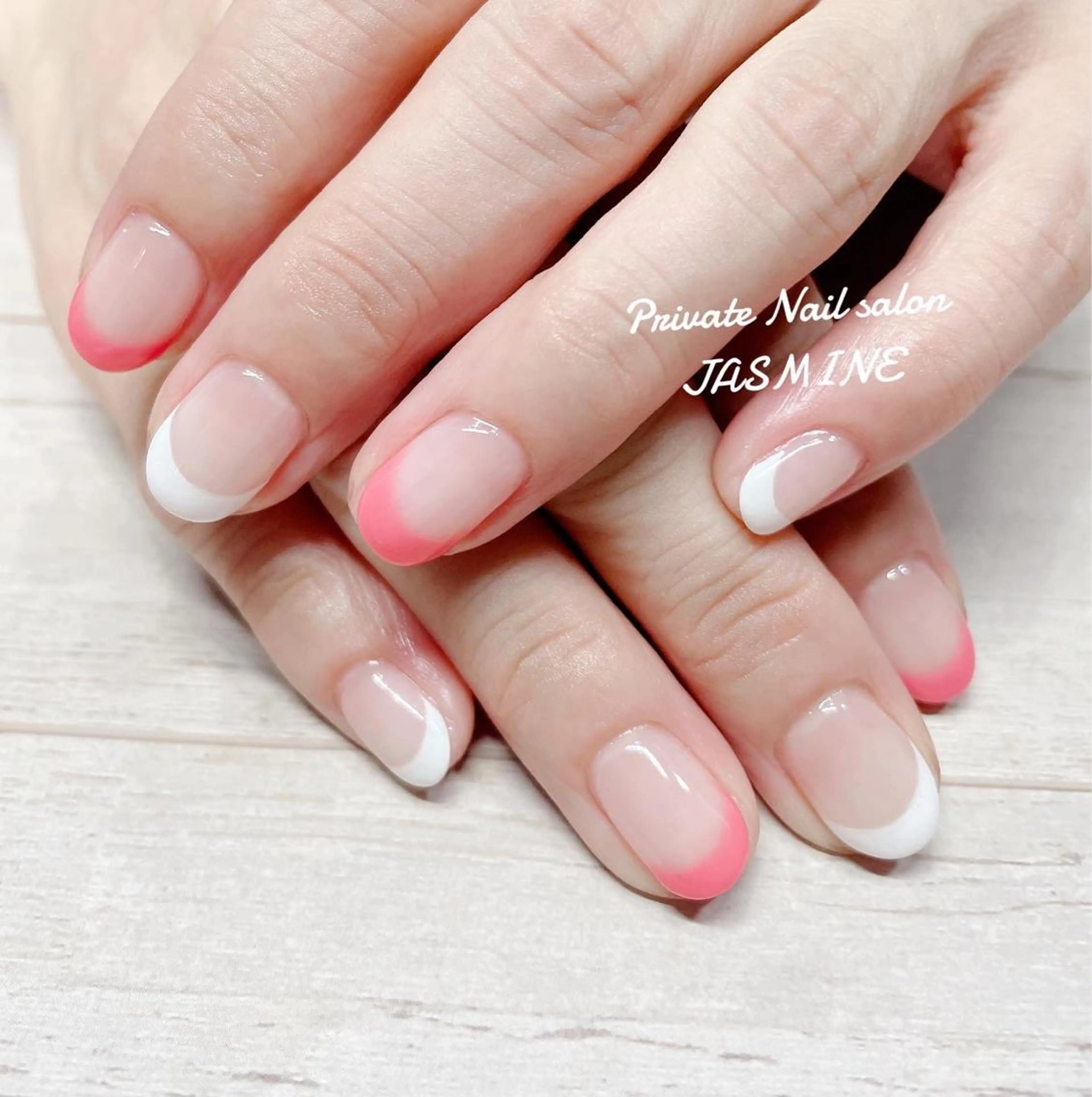 ネイル フレンチネイル Nail salon JASMINEのネイルデザイン