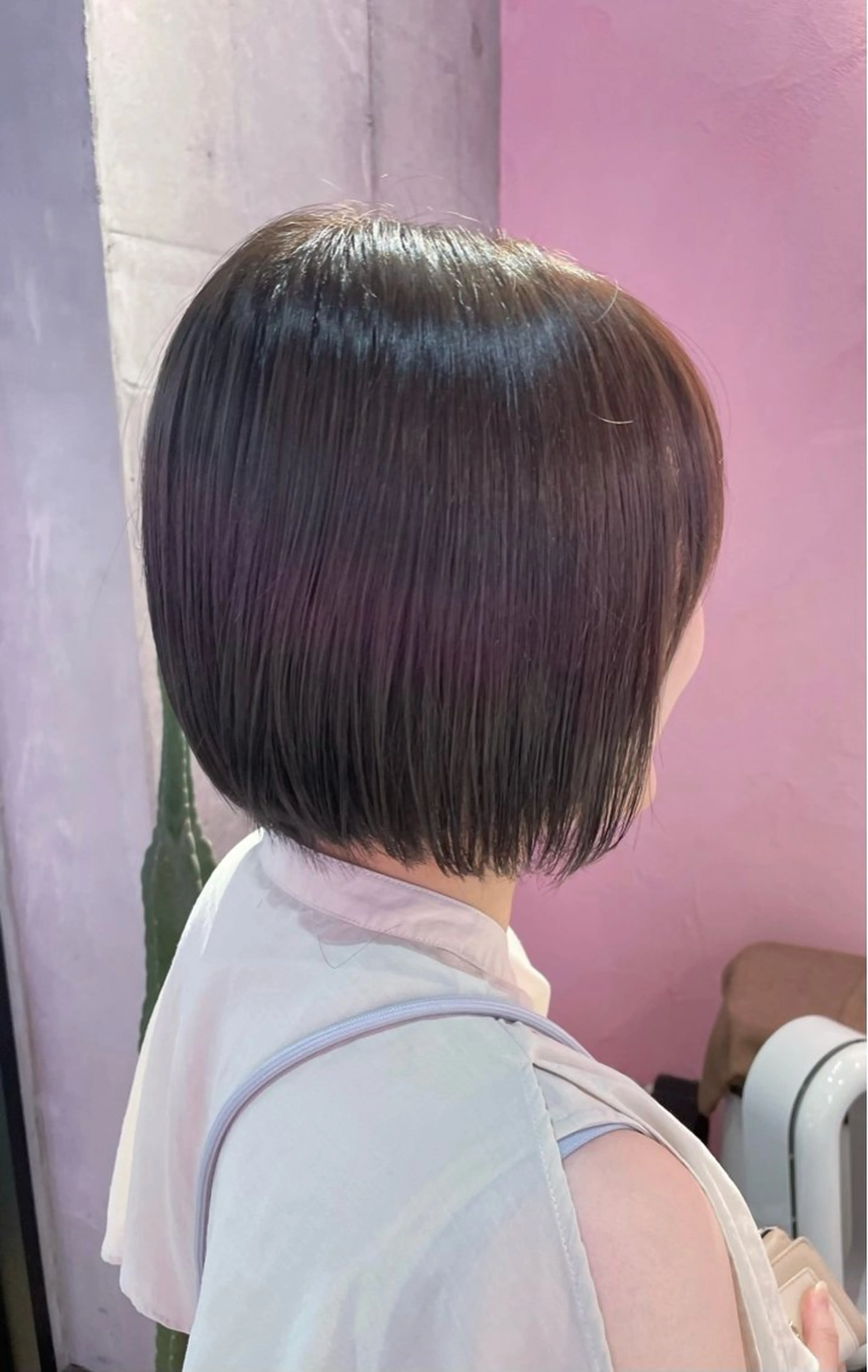 カラー 透明感カラー オリーブカラー カット、縮毛矯正 モデル募集🎀あゆみのヘアスタイル