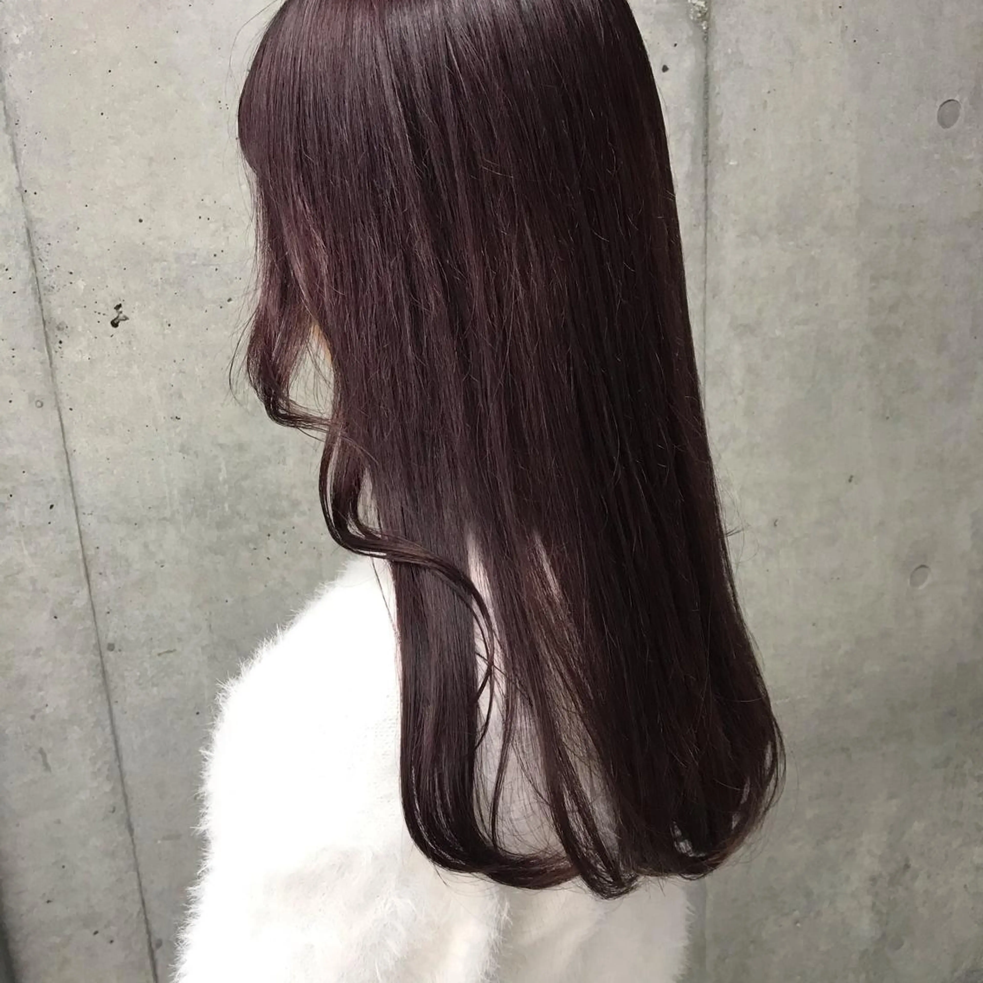 ロング ヘアカラー 横山 奈央のヘアスタイル