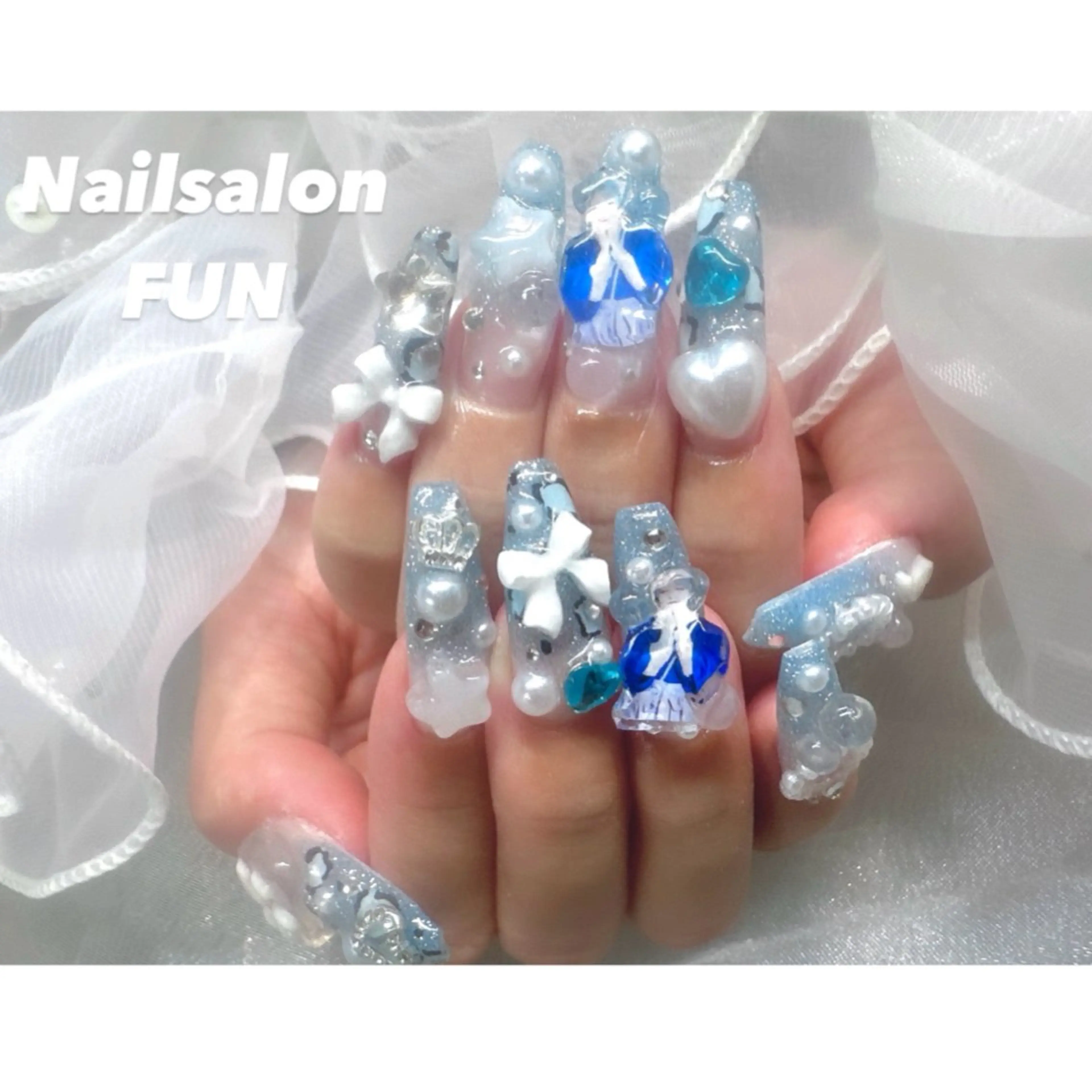 ネイル アートネイル ロングネイル メンズネイル ショートネイル ネイルチップ ハンドネイル Nailsalon FUN🌈のネイルデザイン