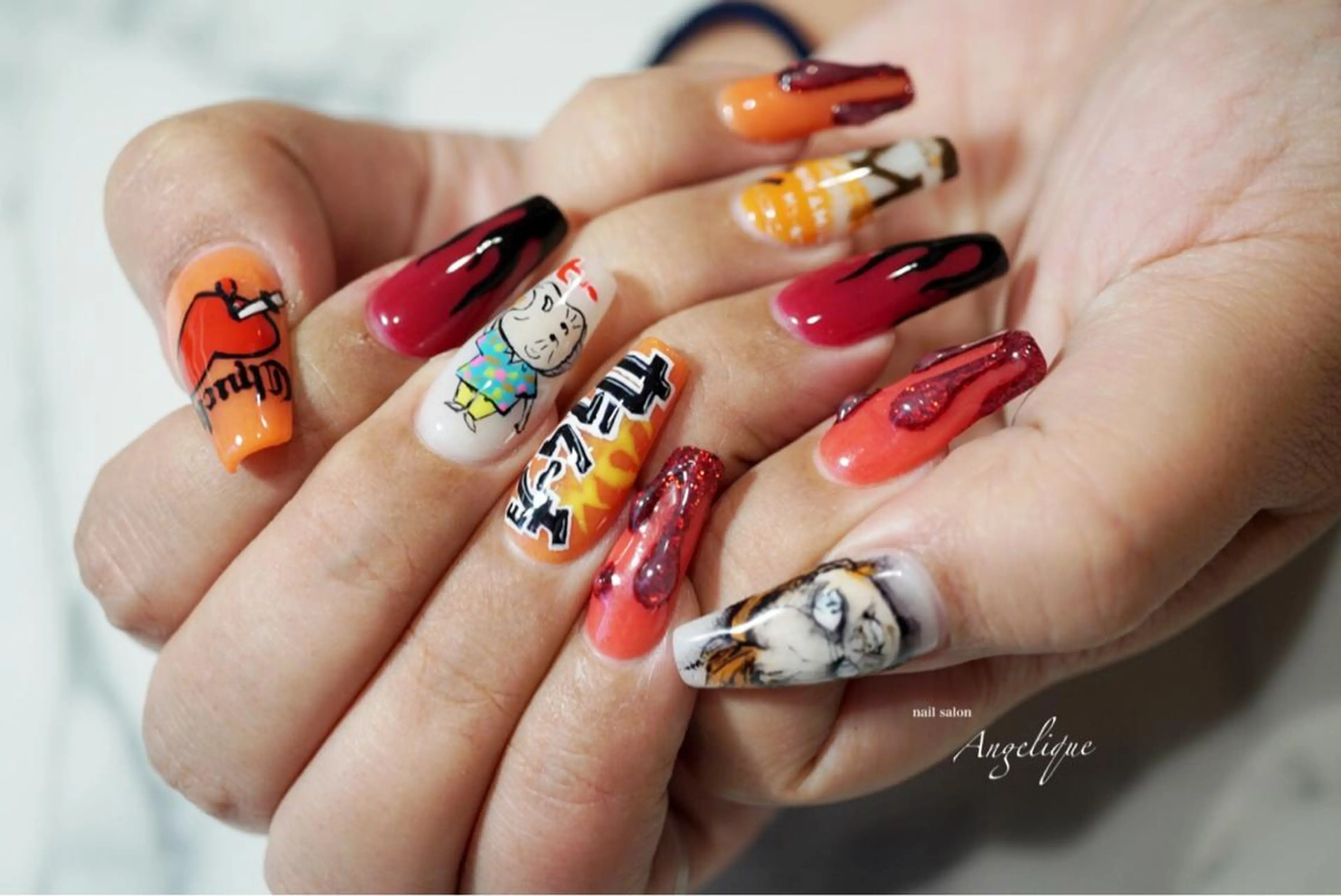 ネイル Angelique所属・Nail salon Angeliqueのネイルデザイン