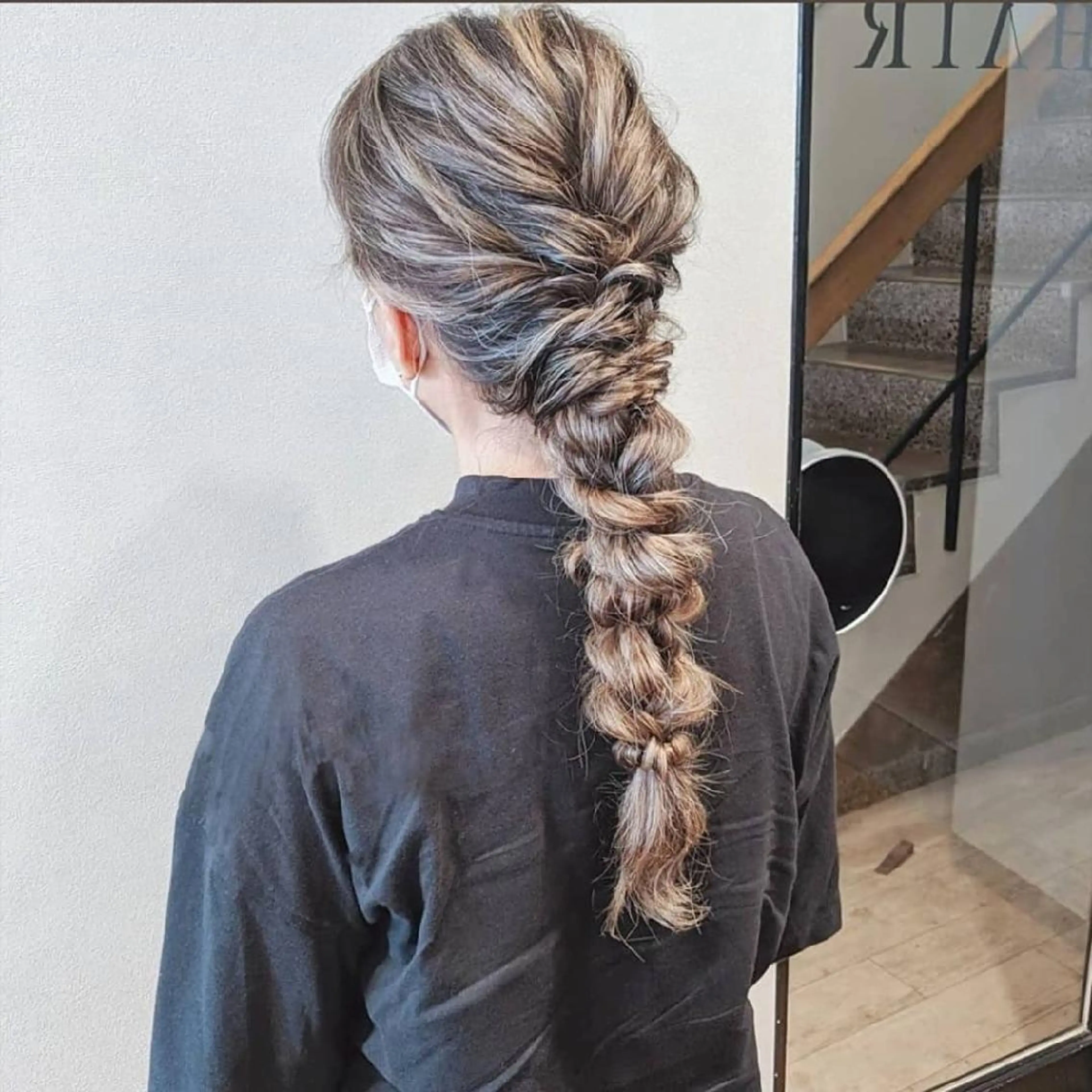 ロング ヘアアレンジ PRIVATE SALON EYES所属・EYES リアのマツエク・マツパデザイン