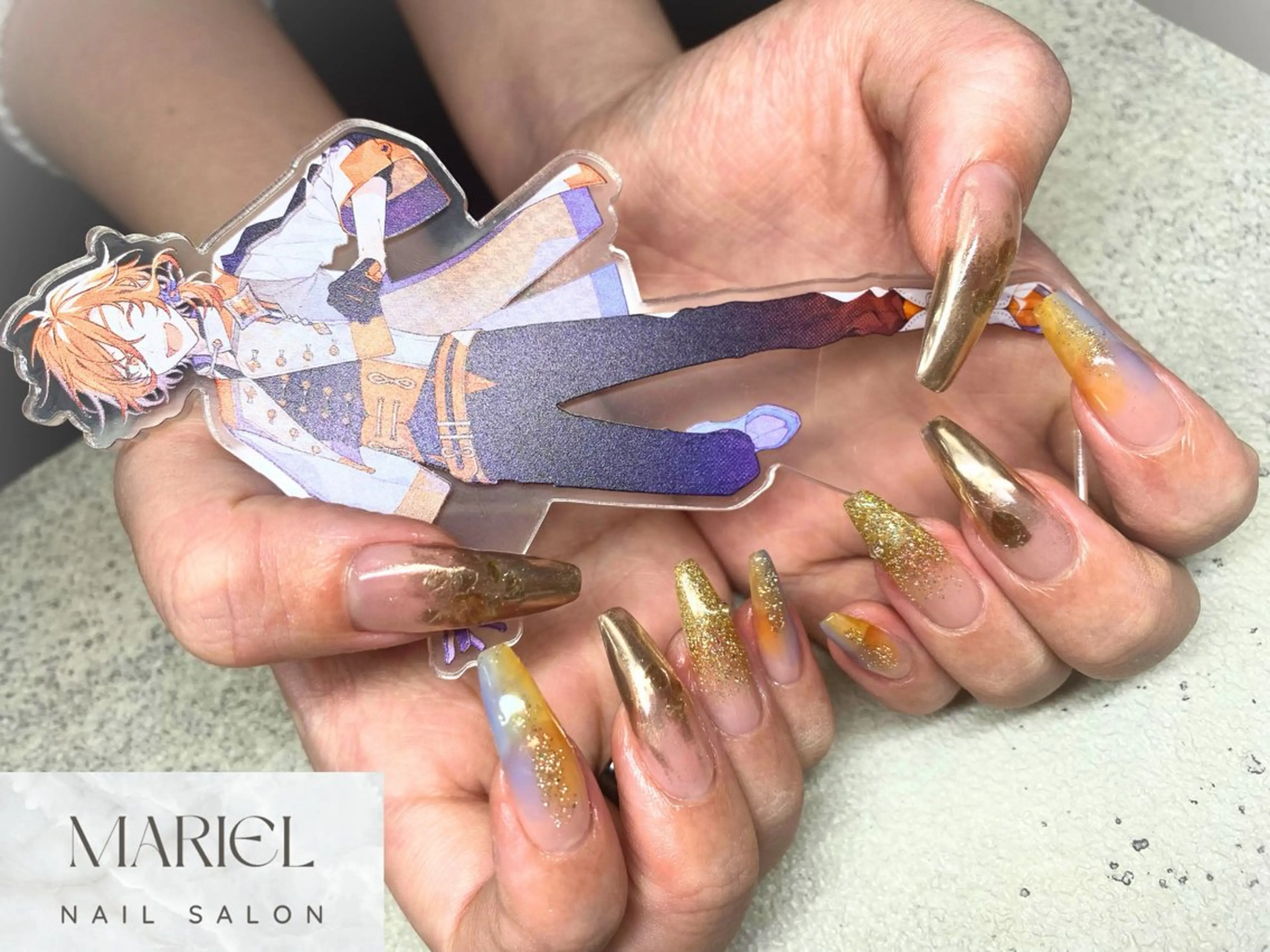 ネイル アートネイル ハンドネイル ネイルサロンMARIEL所属・nailist marieのネイルデザイン