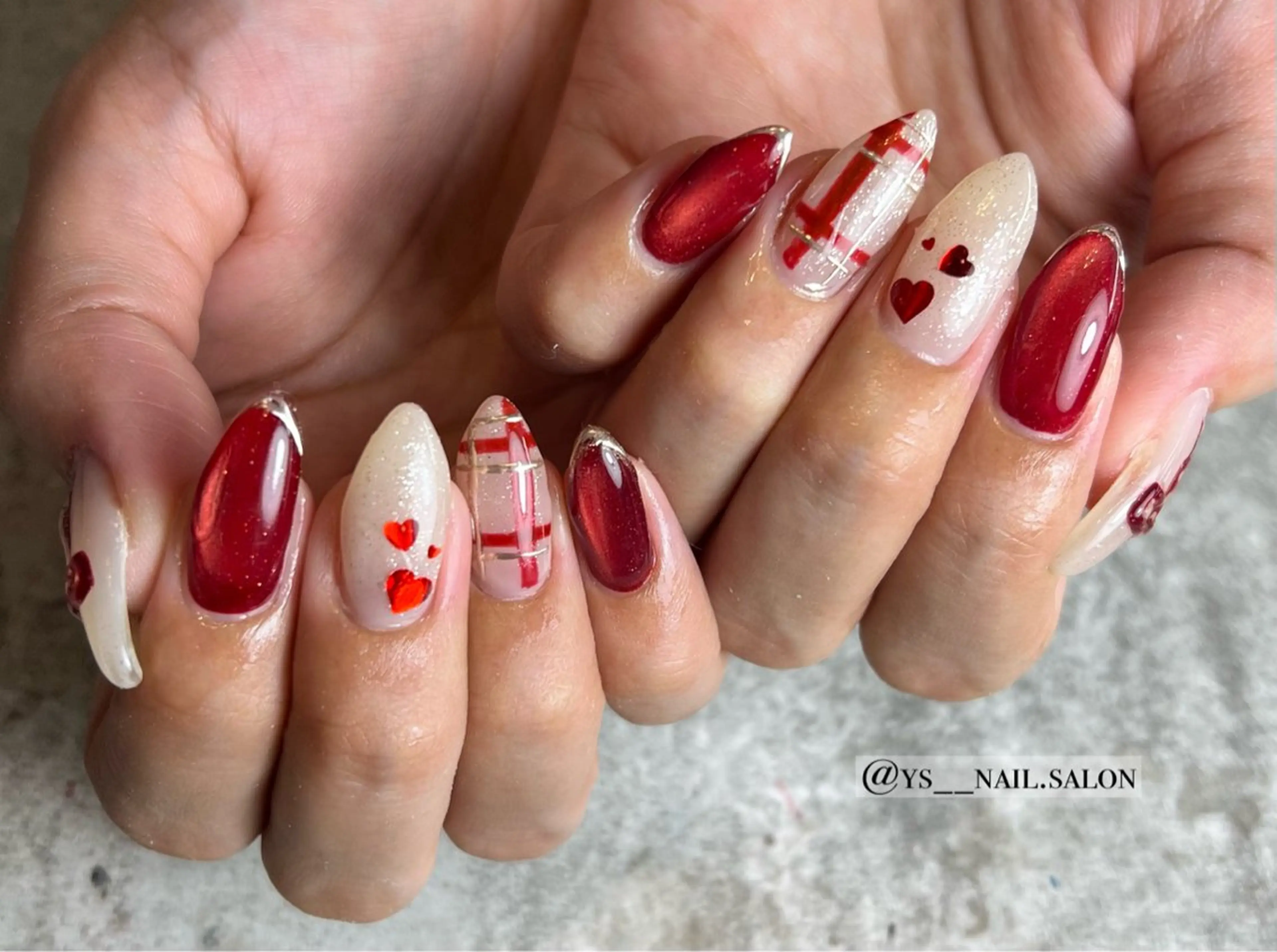 ネイル ハンドネイル Y's nail ˚✧₊YUIのネイルデザイン