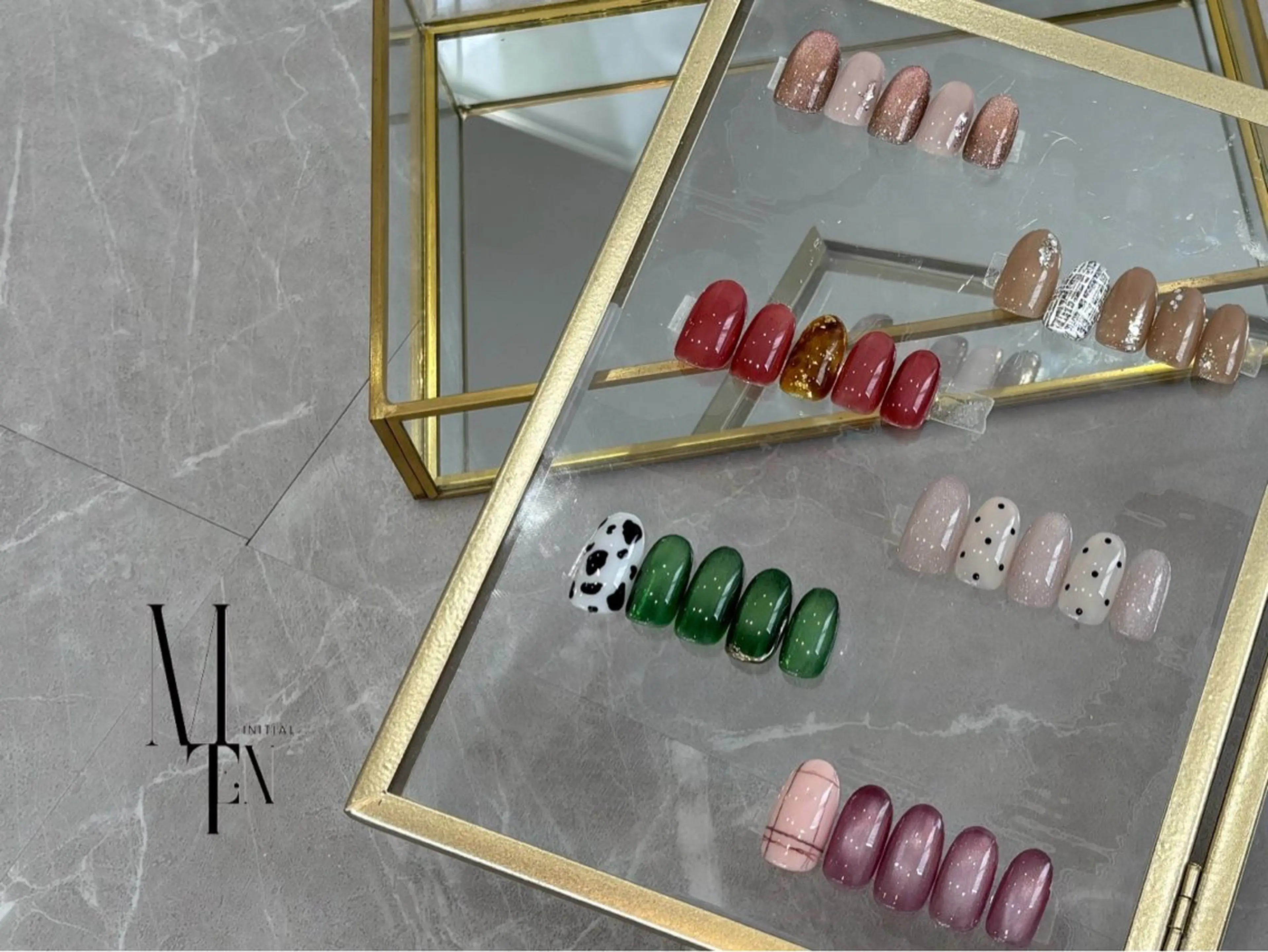 ネイル ハンドネイル Mente by Initial所属・Mente YUIのネイルデザイン