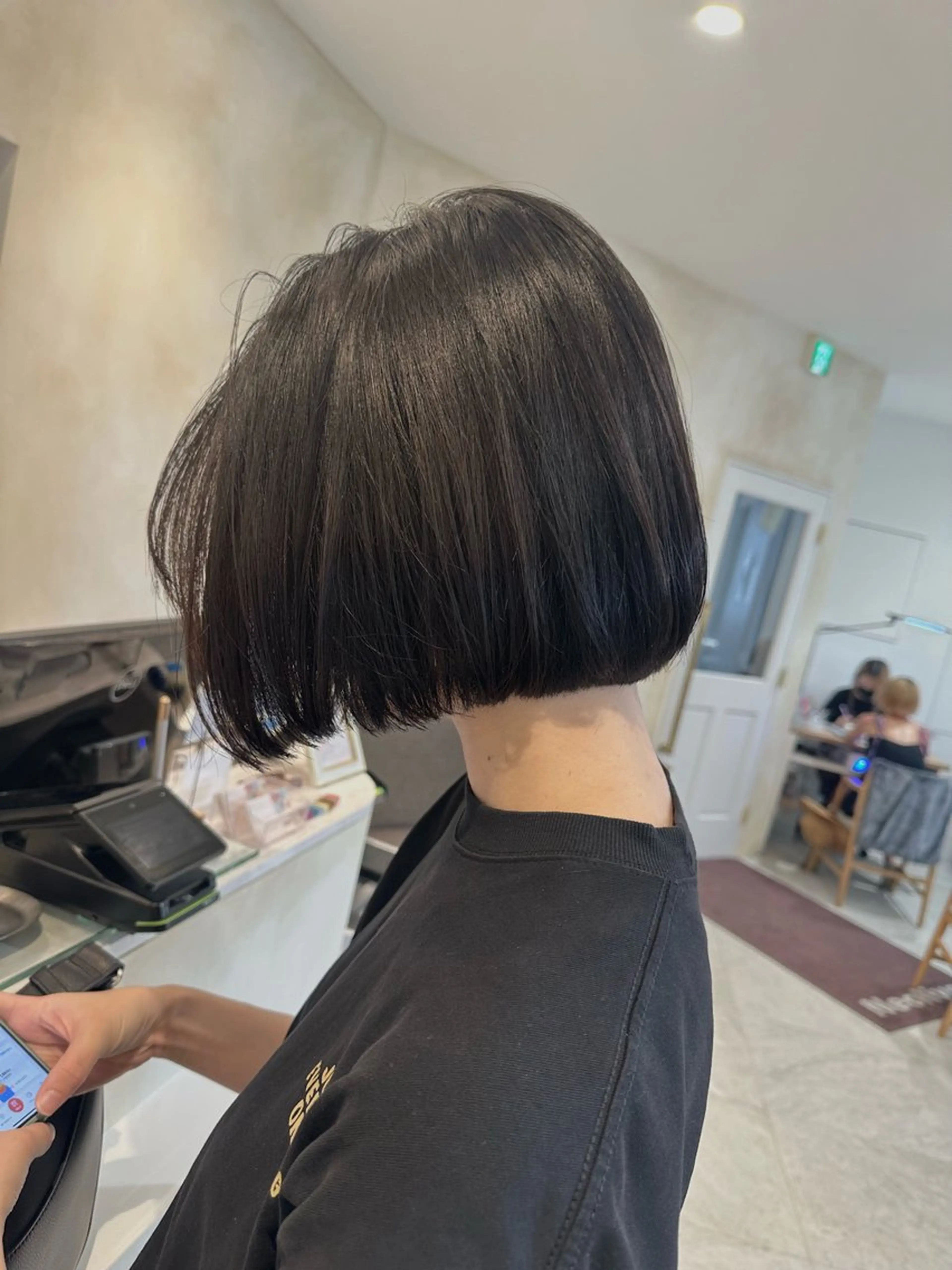 ミディアム ボブ カット トリートメント ニシカワ ユズミのヘアスタイル