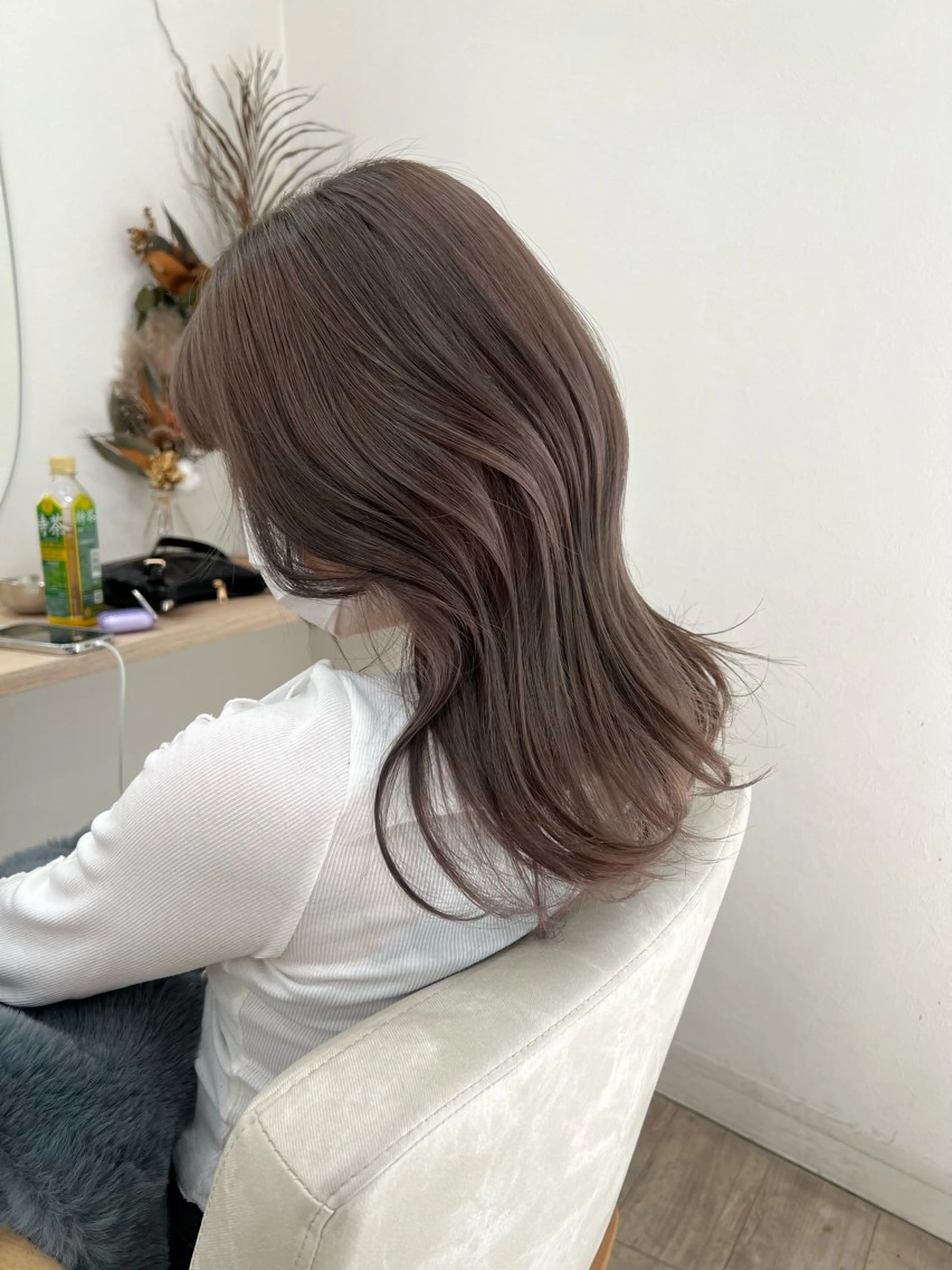 ロング カラー ヘアカラー トリートメント TOKI mahoのヘアスタイル