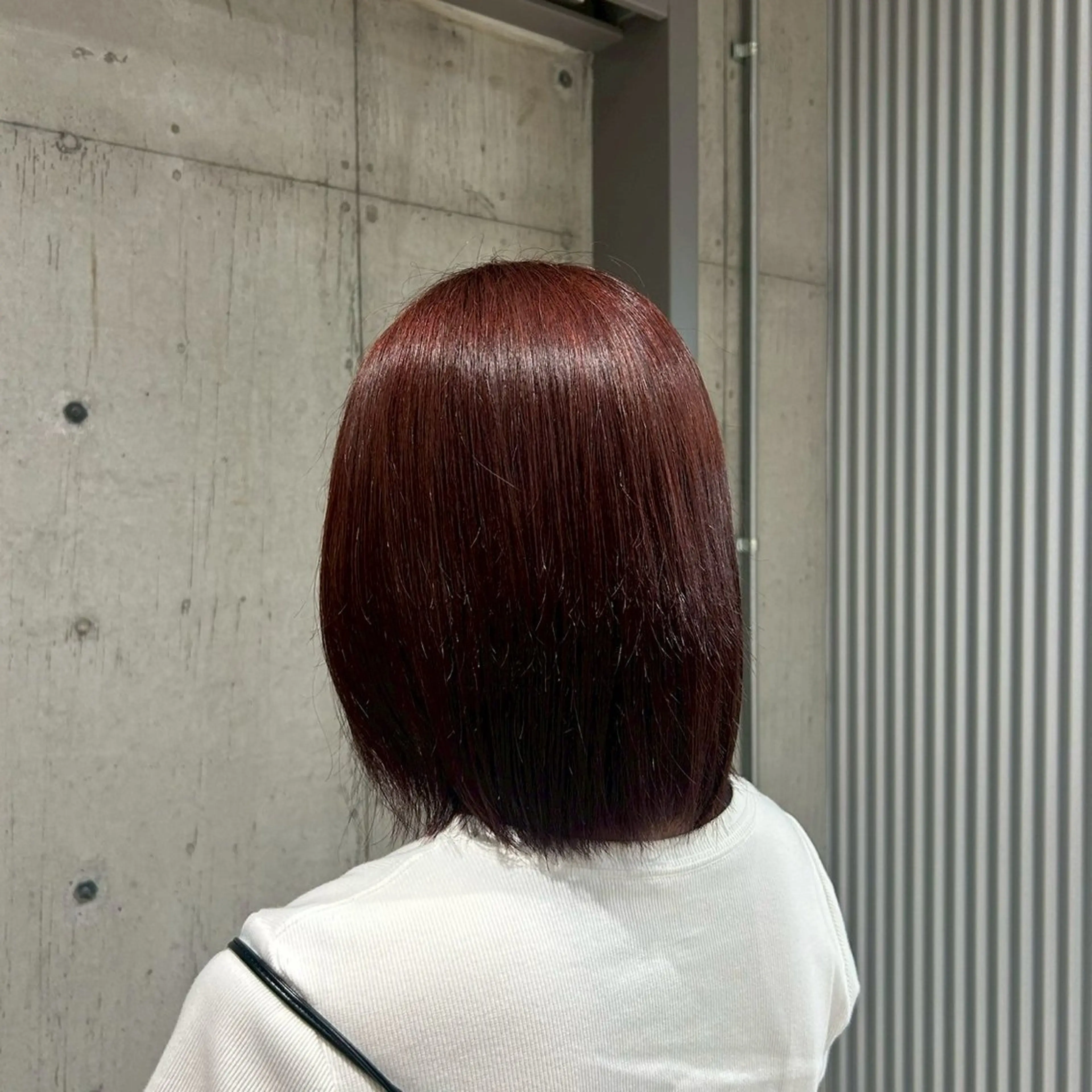 ショート カラー ヘアカラー トリートメント 艶ワンカラー /タイガ🐯のヘアスタイル