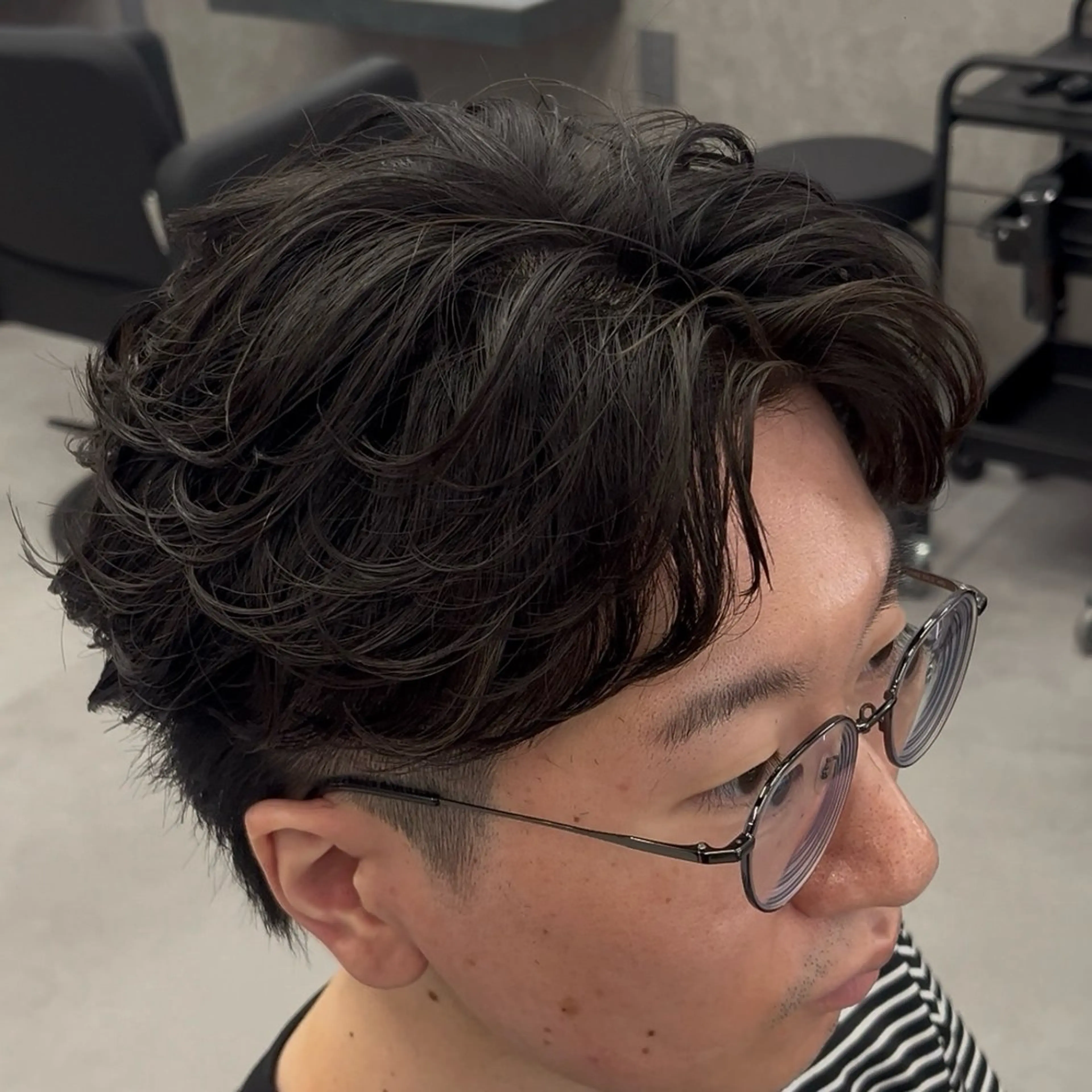 ショート ヘアアレンジ メンズ マッシュ 刈り上げ カット 札幌メンズ特化/ RIKUのヘアスタイル