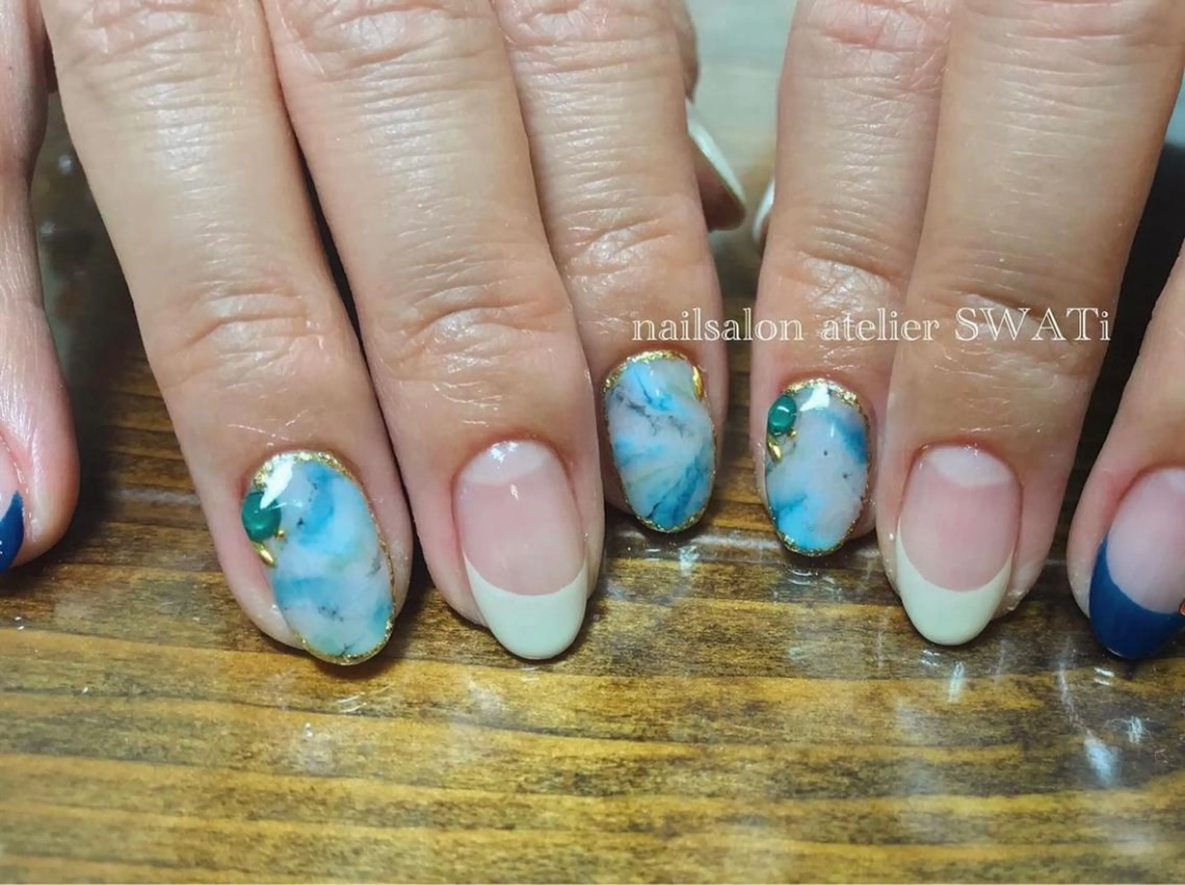 ネイル ヘアーサロン大野所属・nailsalon SWATiのネイルデザイン