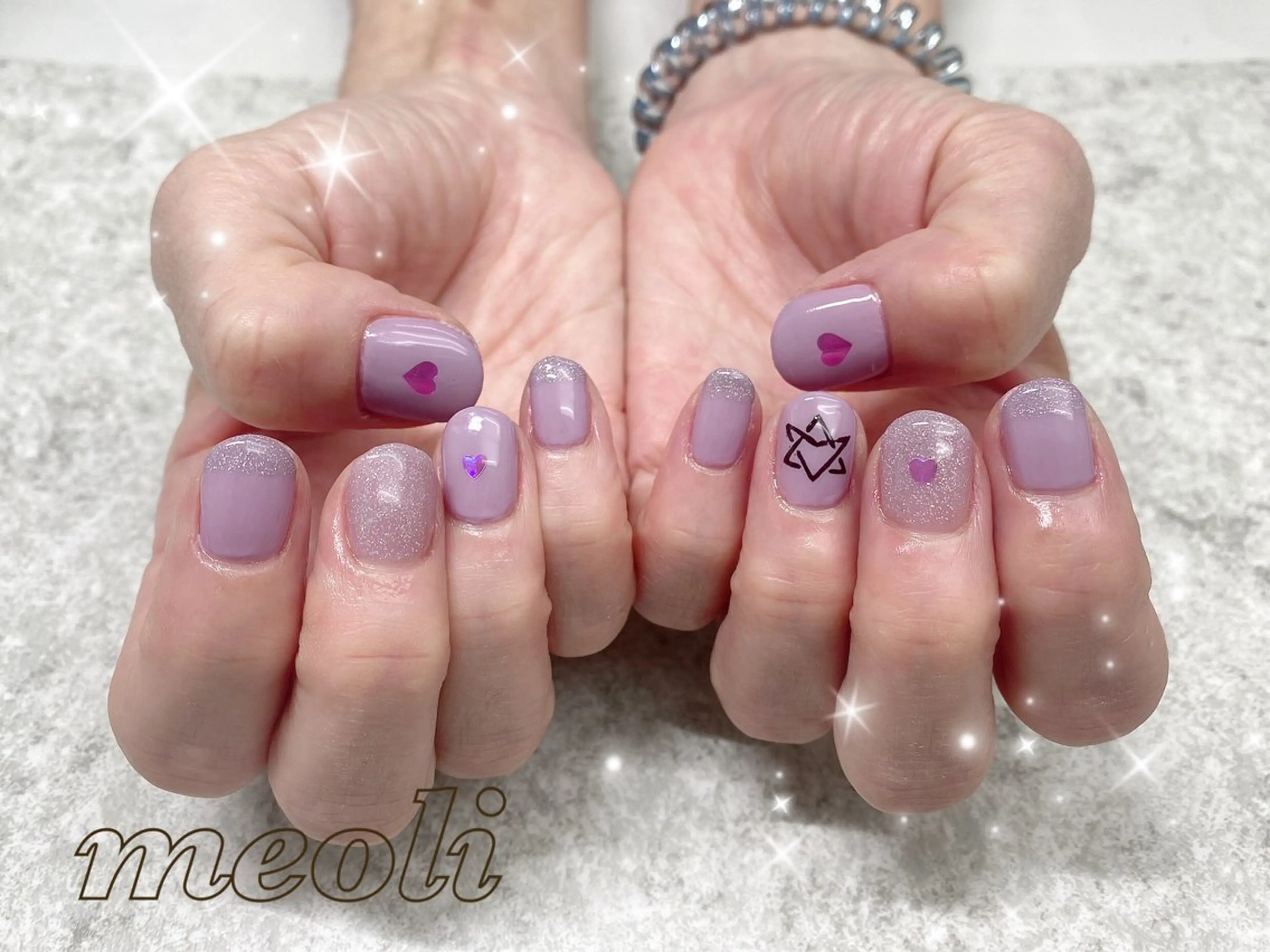 ネイル ハンドネイル nail salon meoli メグのネイルデザイン