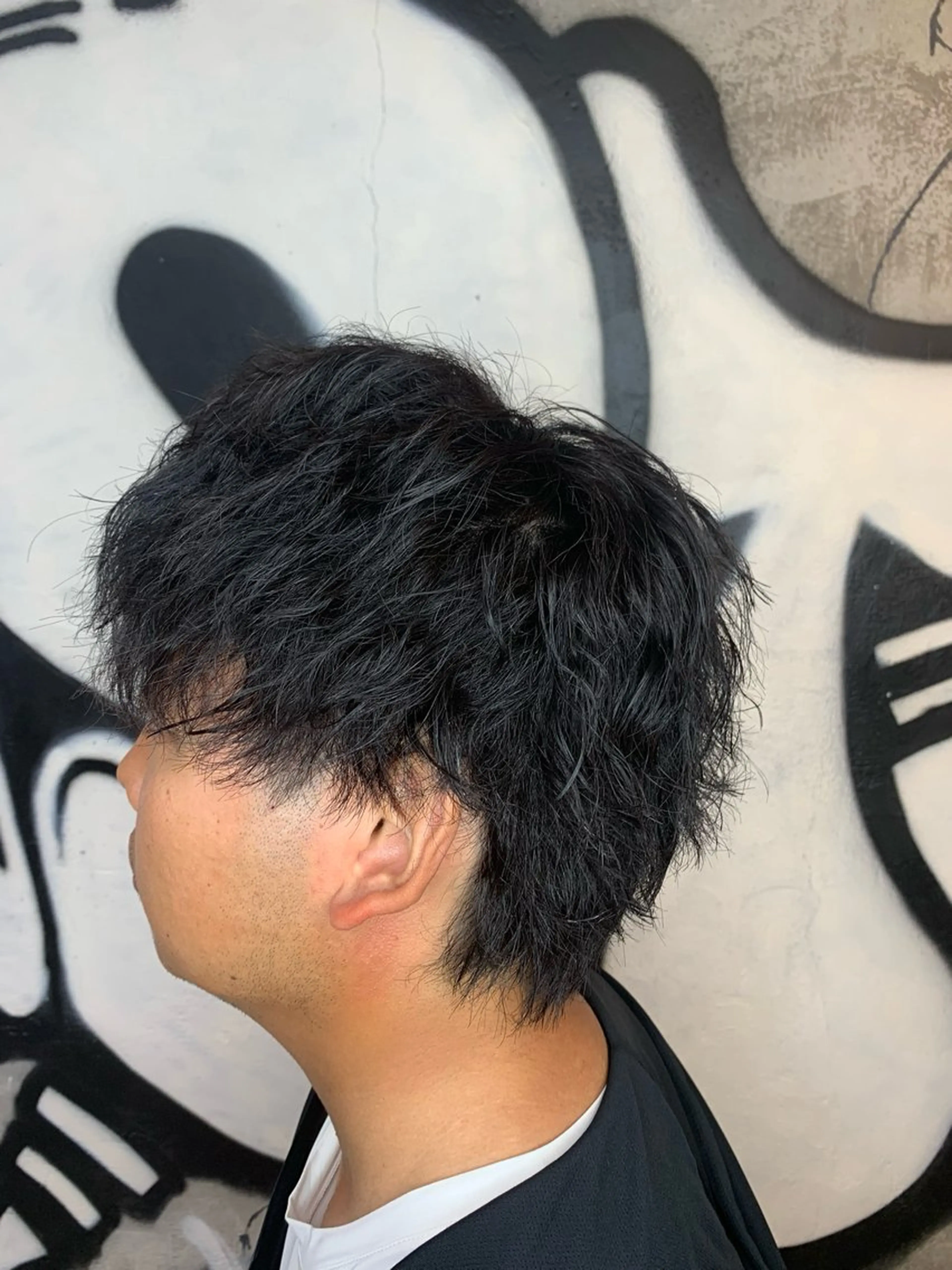 ショート パーマ メンズ カット パーマ ⚡️メンズパーマ特化 mens支持◎/忠地のヘアスタイル