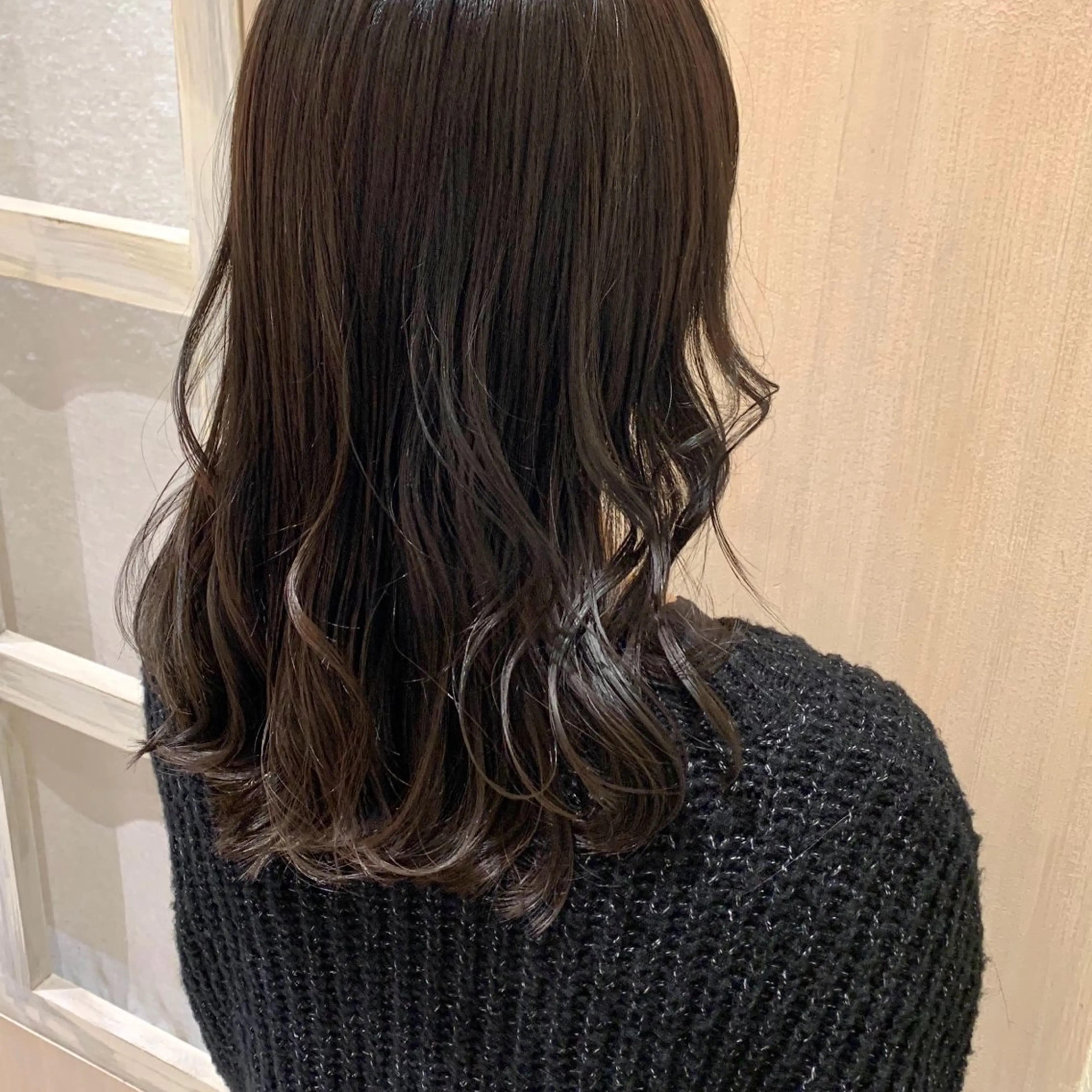 ミディアム カラー 透明感カラー ハイトーンカラー/ ケアブリーチ🎀あやのヘアスタイル