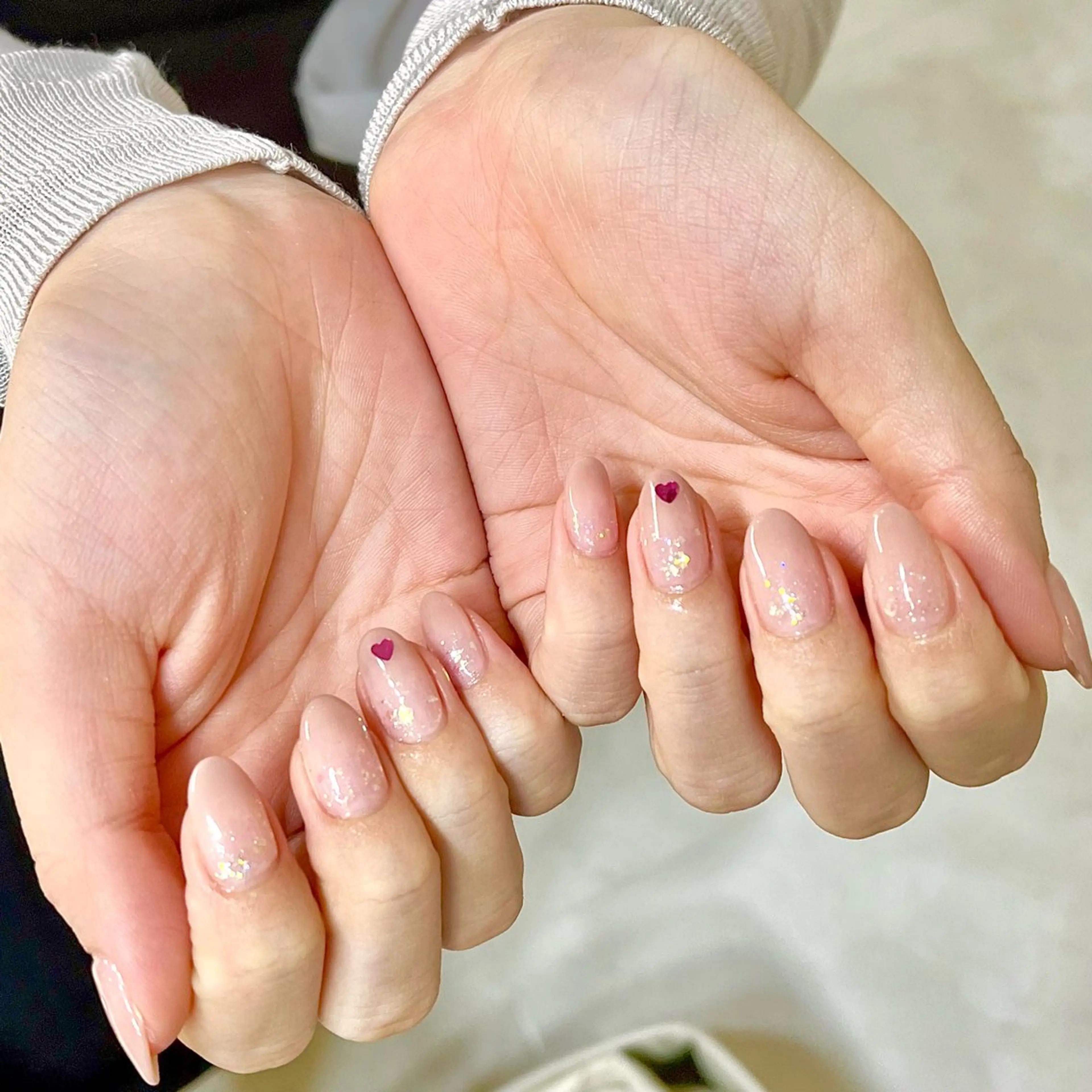 ネイル グラデーション ラメ(グリッター) One’Ness所属・One’Ness Nana🤍のネイルデザイン