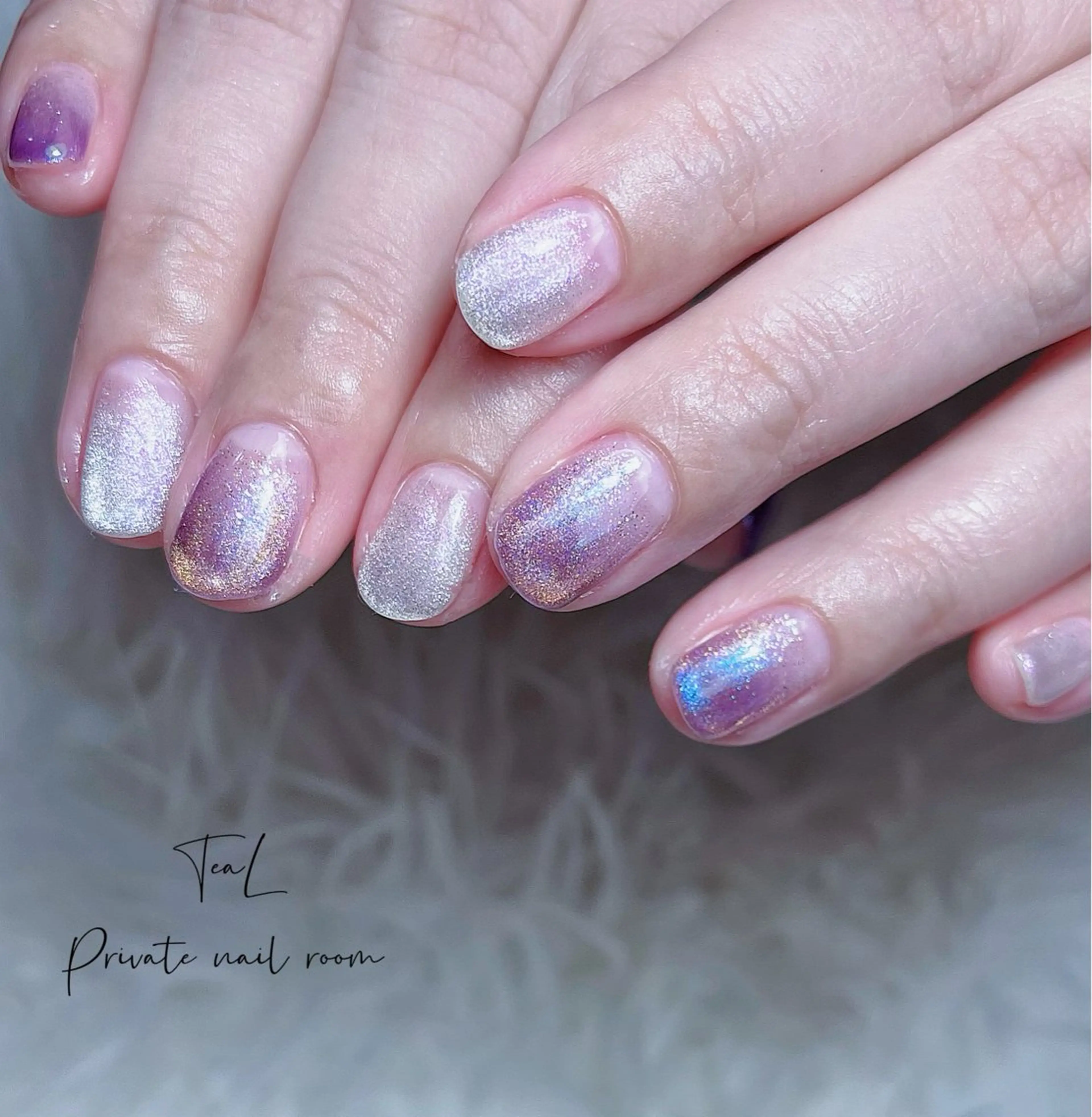 ネイル ハンドネイル TeaL nailのネイルデザイン