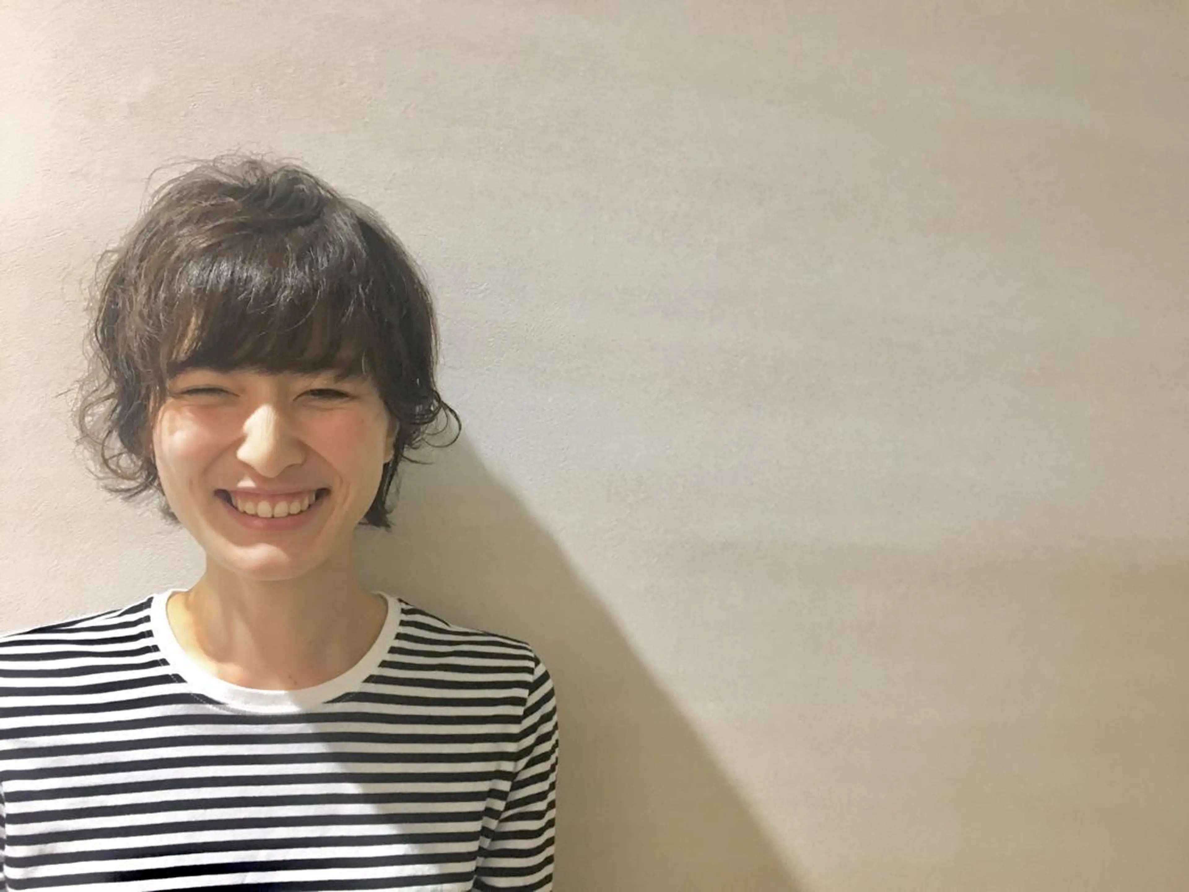 ショート パーマ ショートヘア カット salowin郡山所属・佐藤 結花のヘアスタイル