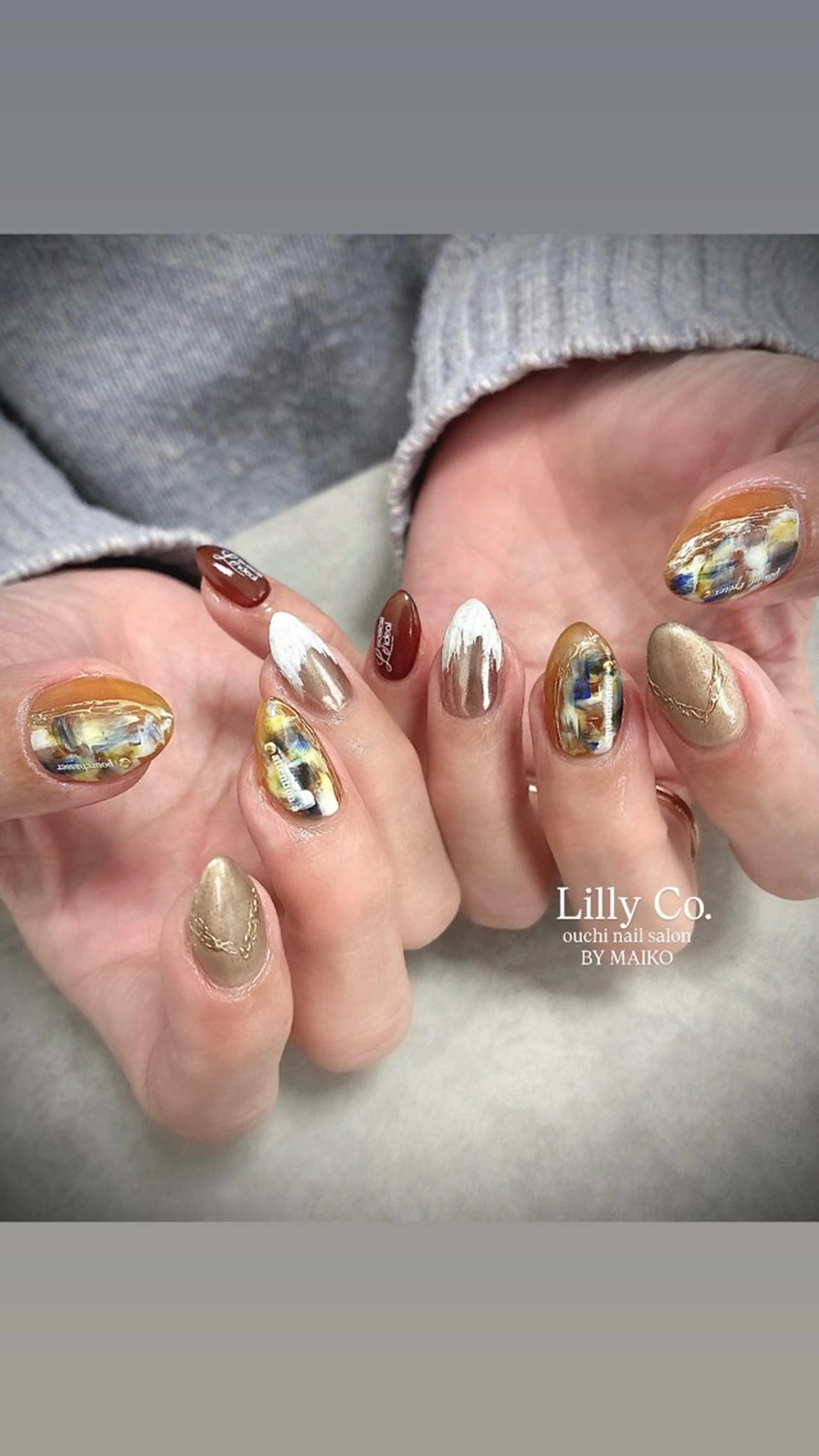 ネイル Lilly Co.のネイルデザイン