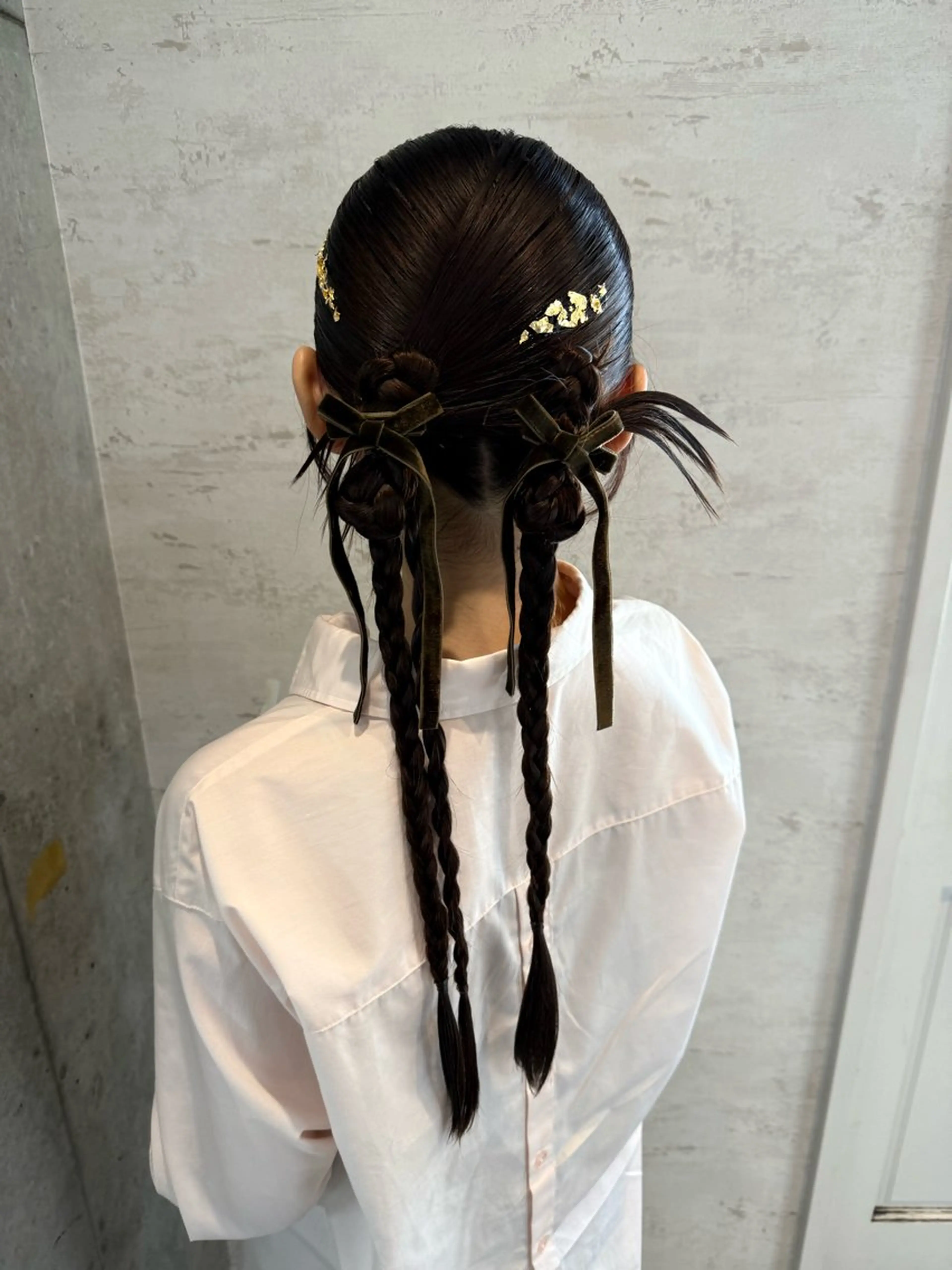 ロング ヘアアレンジ ヘアセット 女性に人気♪ はやしほのかのヘアスタイル