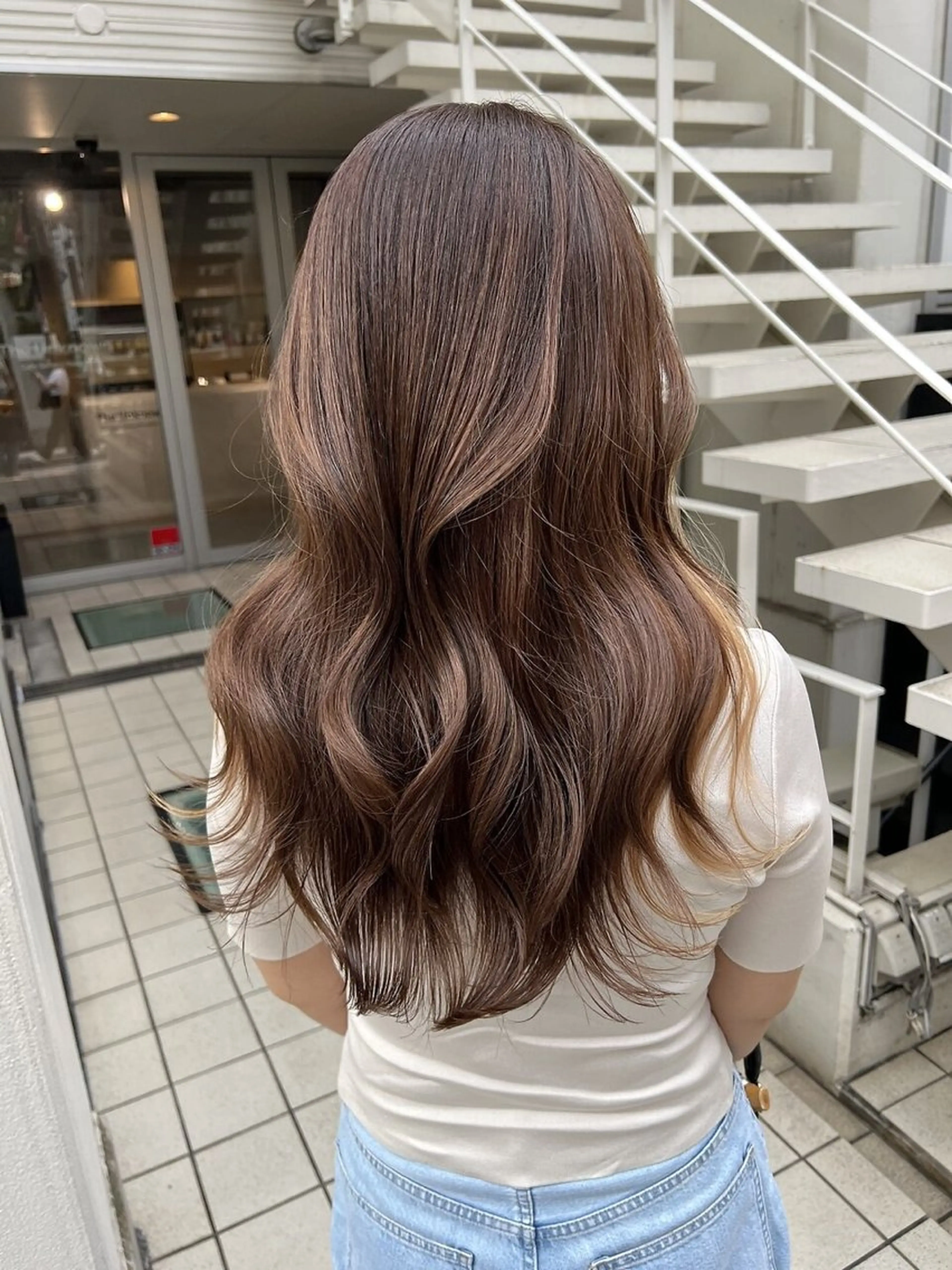 ロング カラー ハイトーン/ブリーチ 💙みずき💙のヘアスタイル