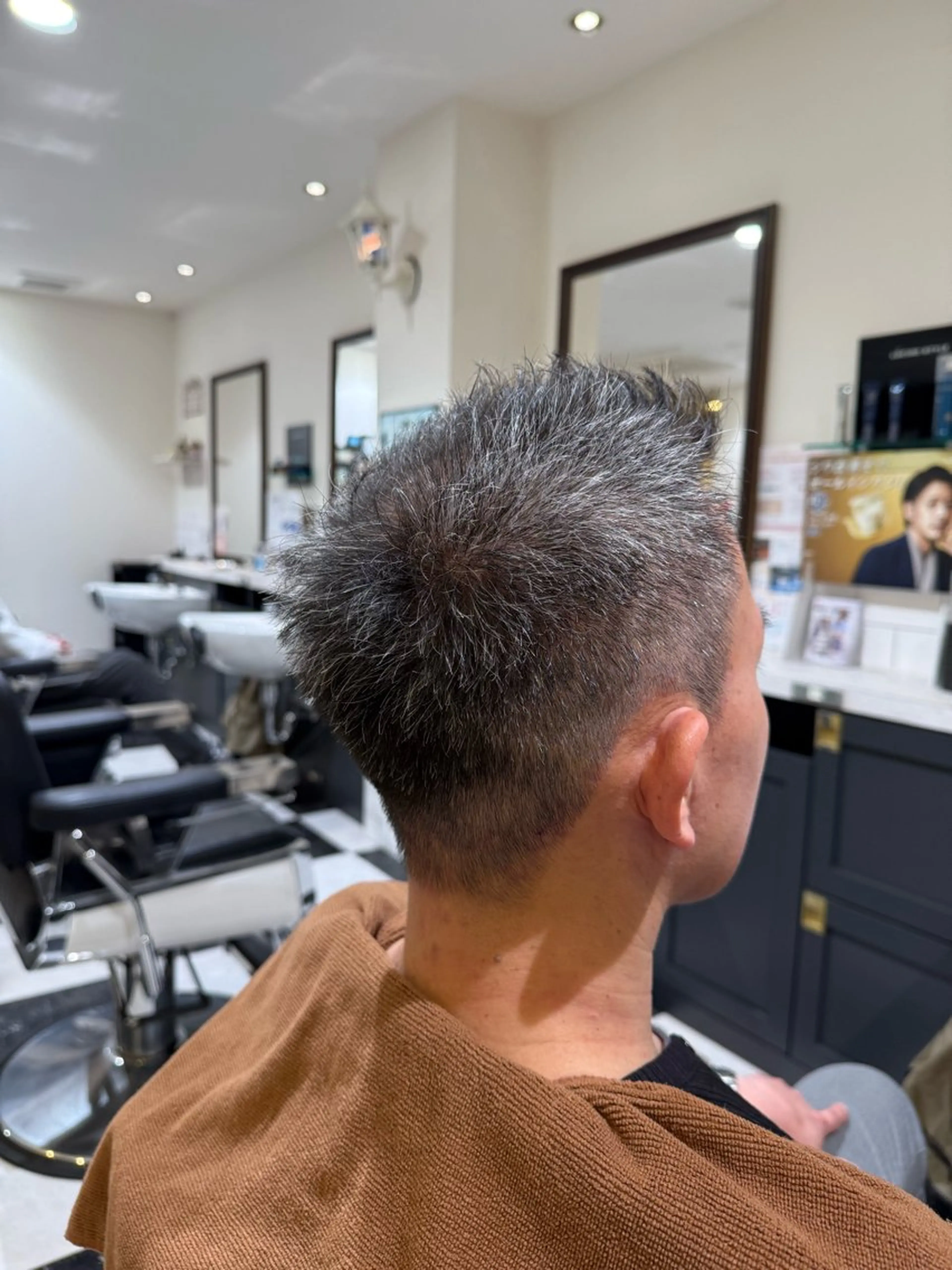 ショート 似合わせカットパーマ 長峯丈士のヘアスタイル