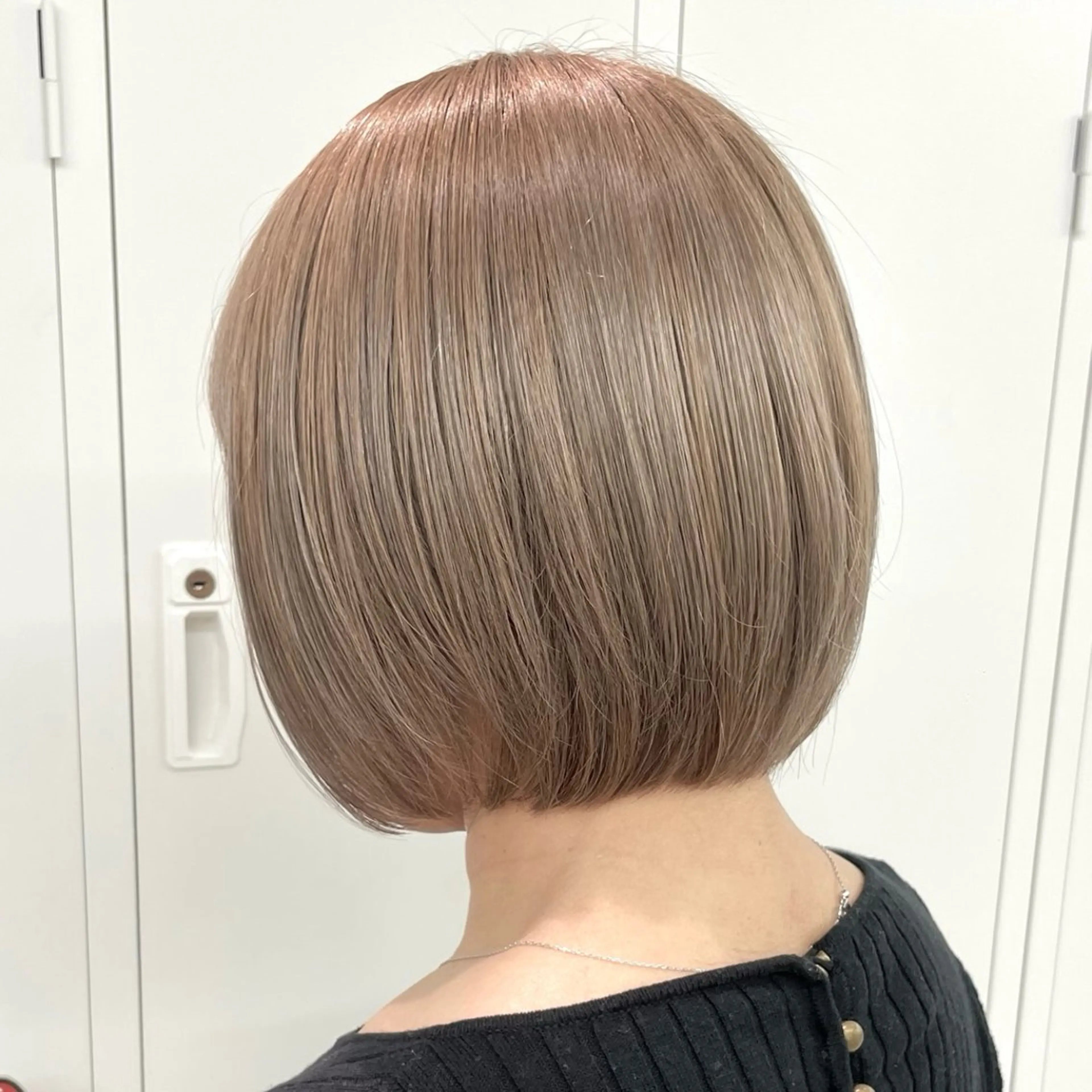 ショート カラー ヘアカラー トリートメント 奥山義進/ハイトーン /バレイヤージュのヘアスタイル