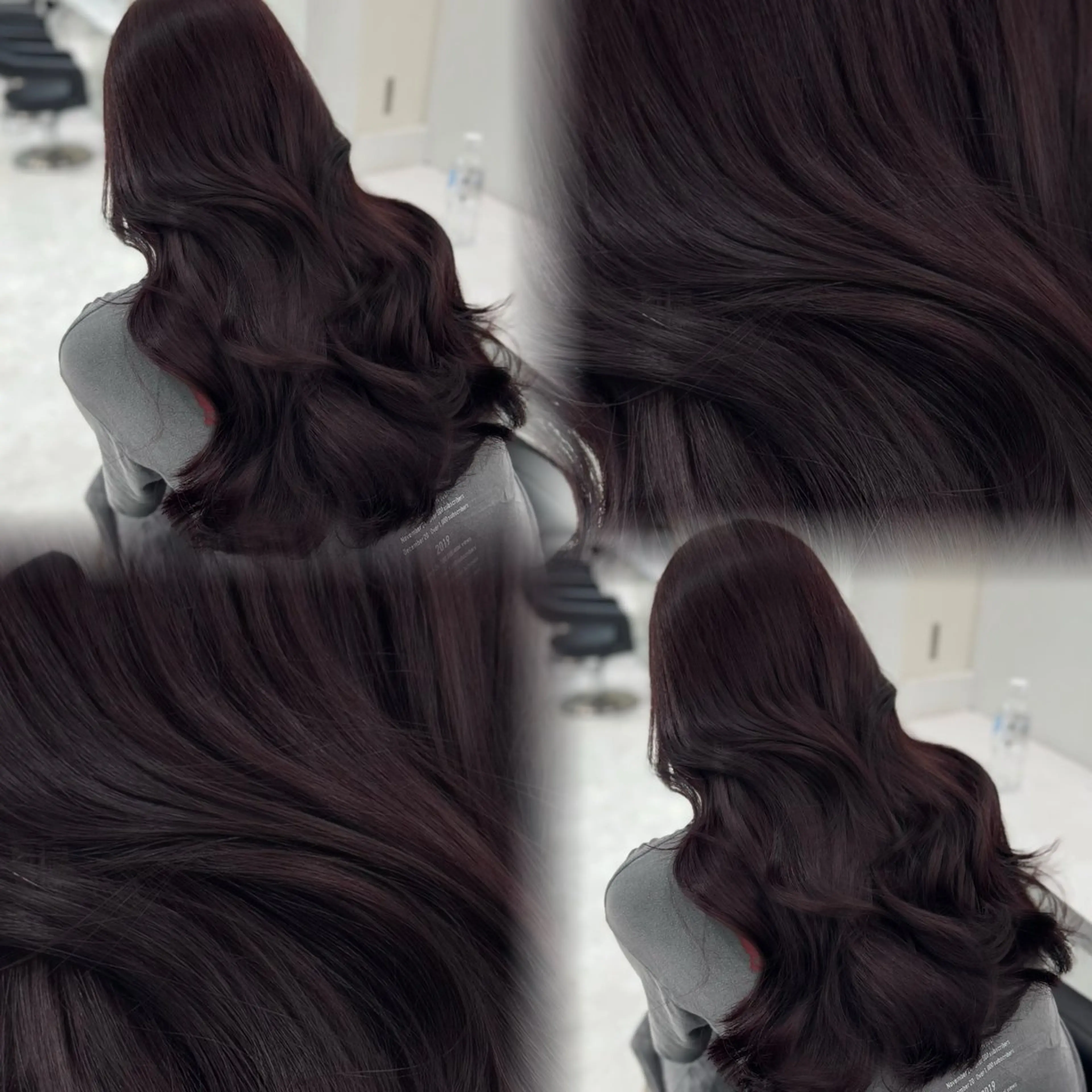 ロング カラー ヘアアレンジ メンズ ヘアカラー トリートメント 🩰韓国ガーリー🏹 kotono🪽のヘアスタイル
