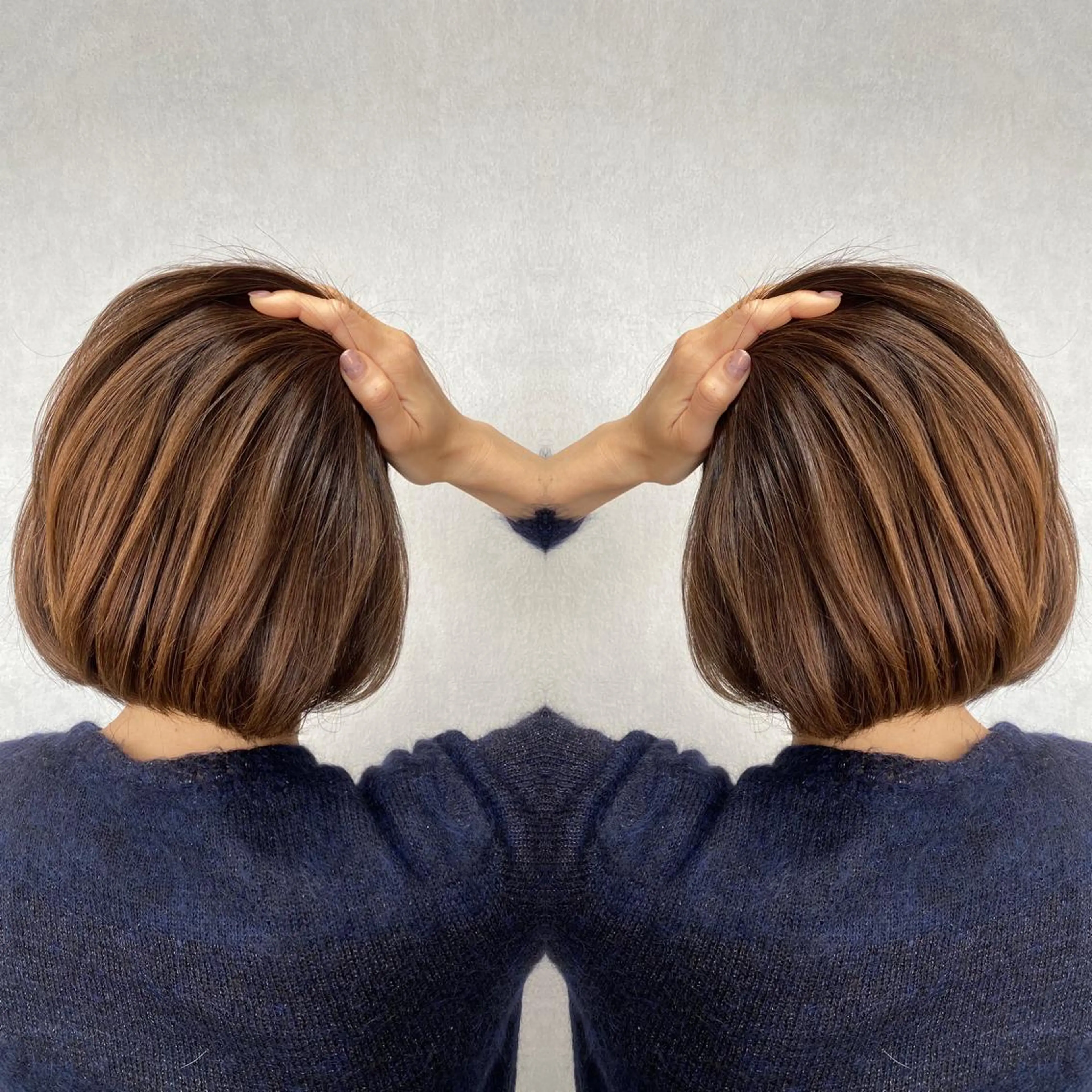 ショート カラー カット トリートメント tocca 💜石田愛結💜のヘアスタイル